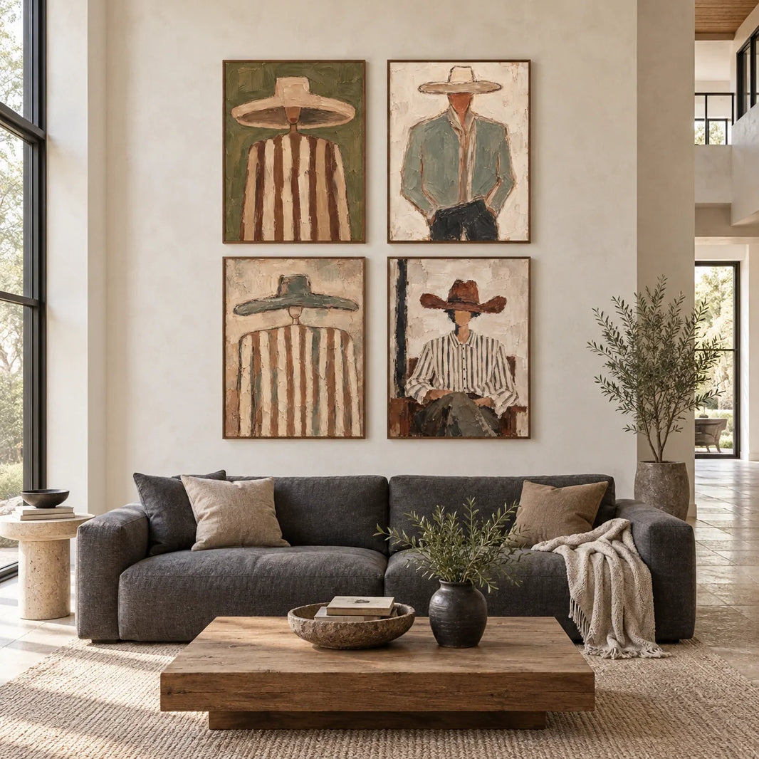 Gallery Wall Spacing: Plan the Whole Arrangement