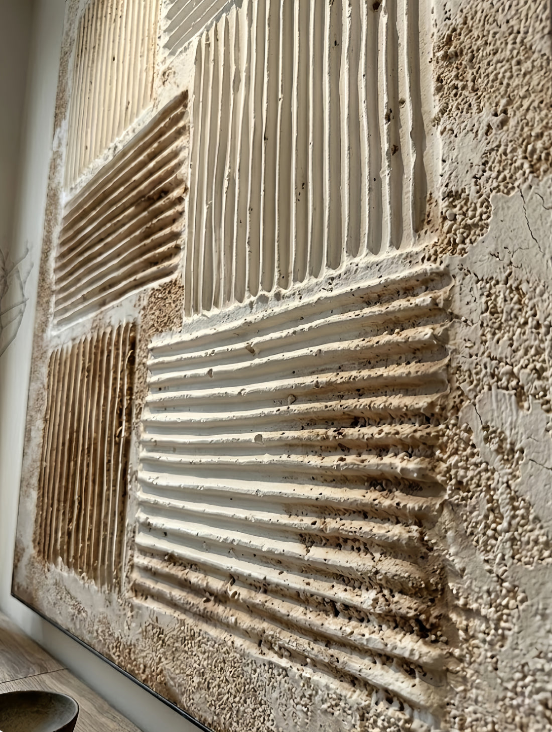 Detail of the painting surface