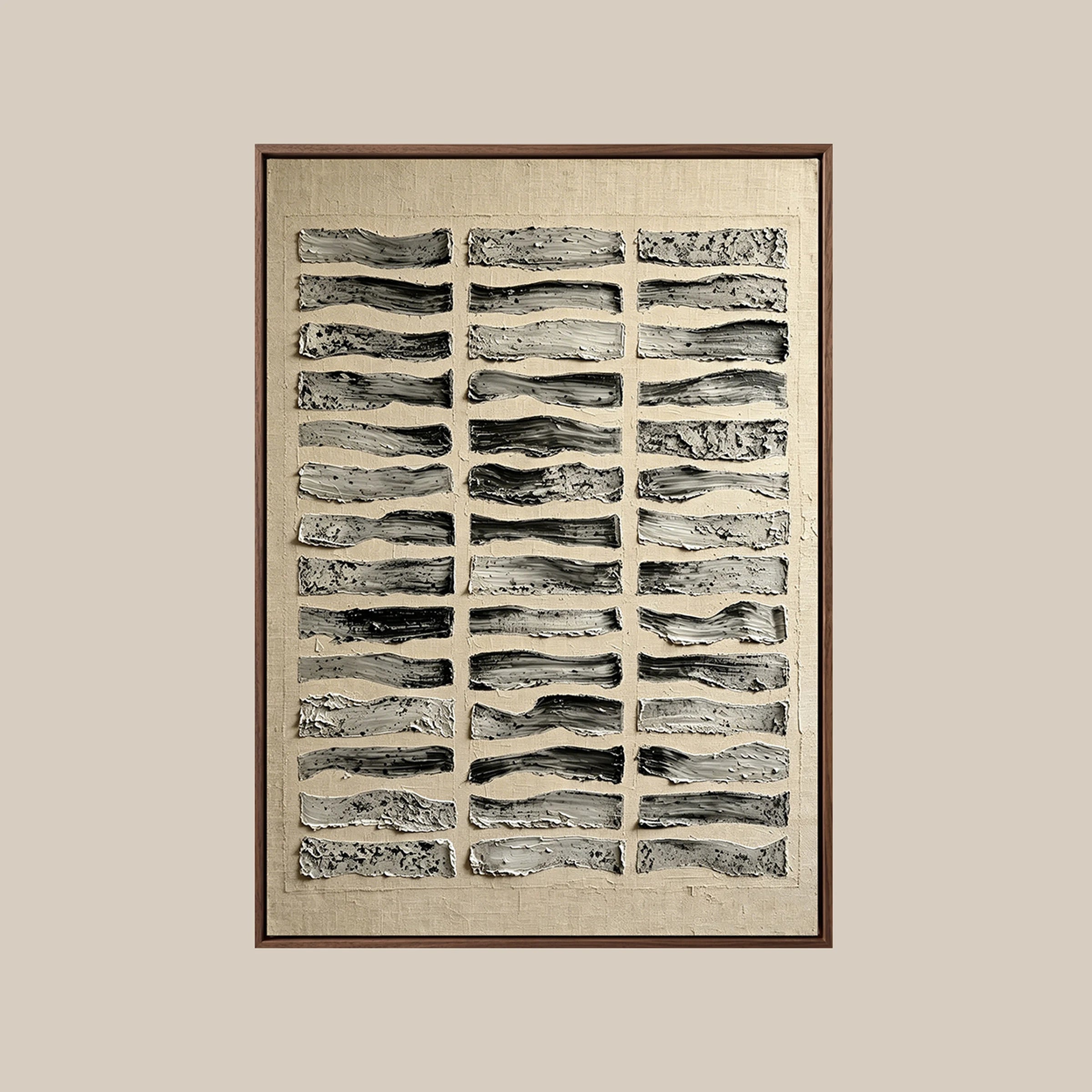 Textured Wall Art ｜ Aether-Pulse-Matrix