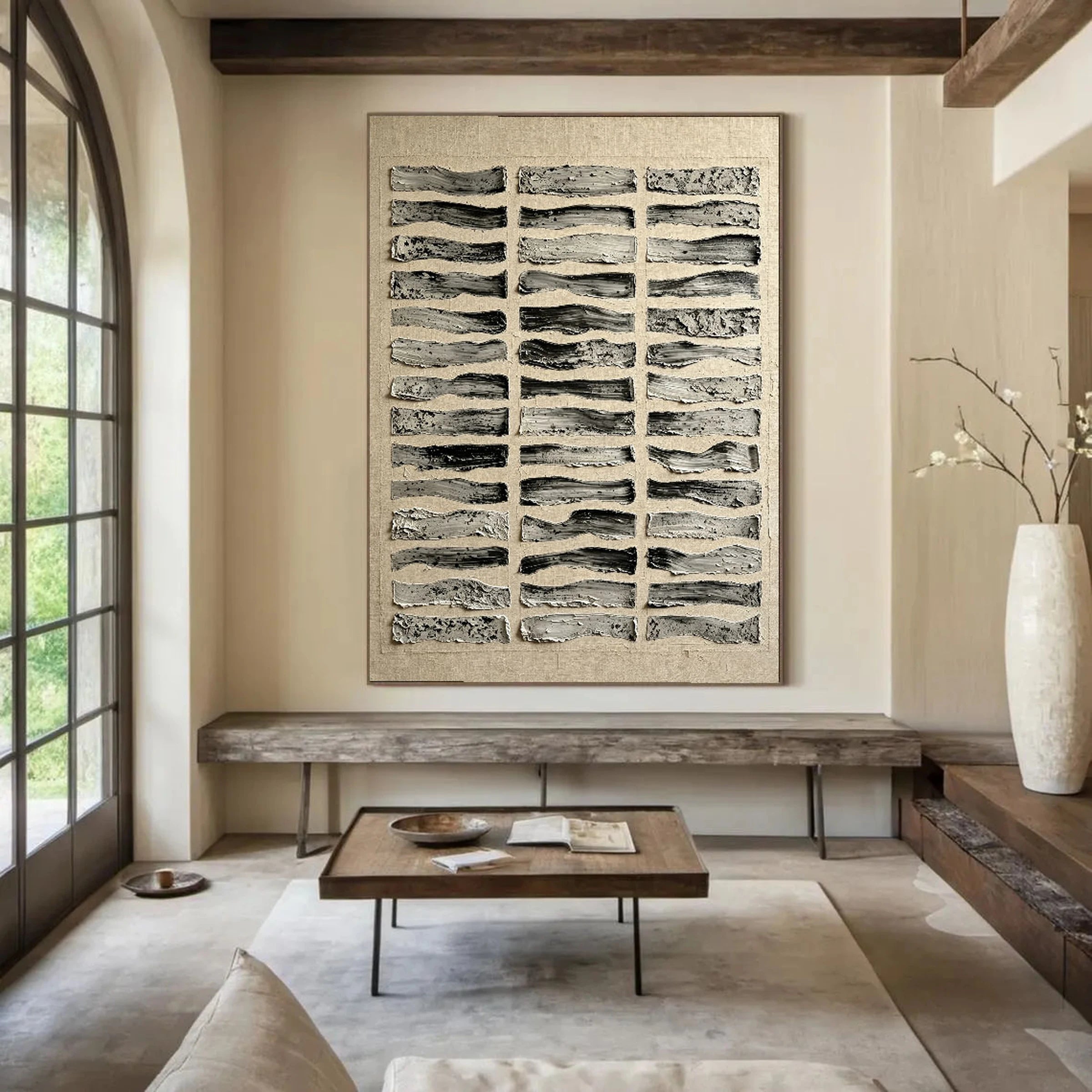 Textured Wall Art ｜ Aether-Pulse-Matrix