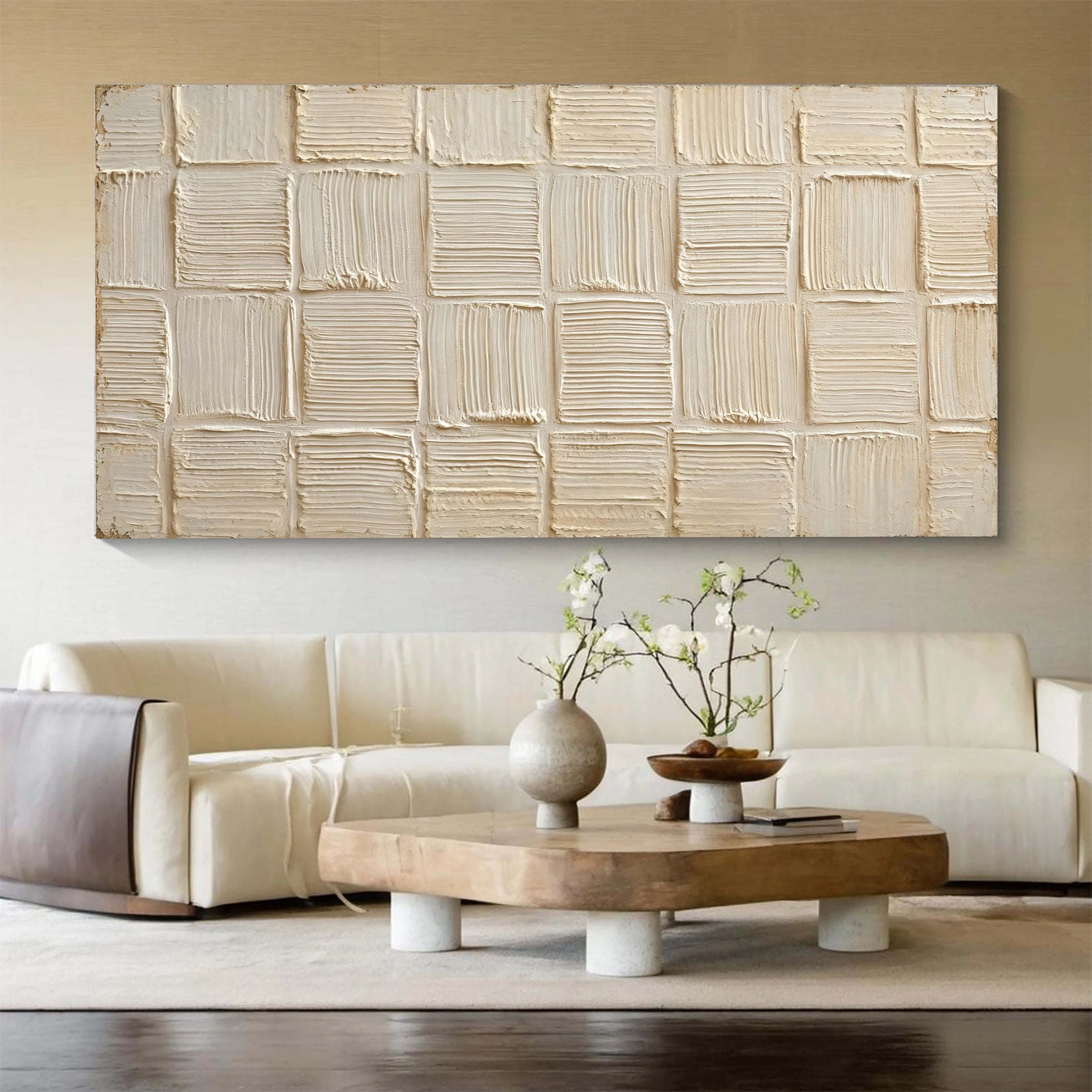 Textured Wall Art ｜ Aether-Weft-Matrix