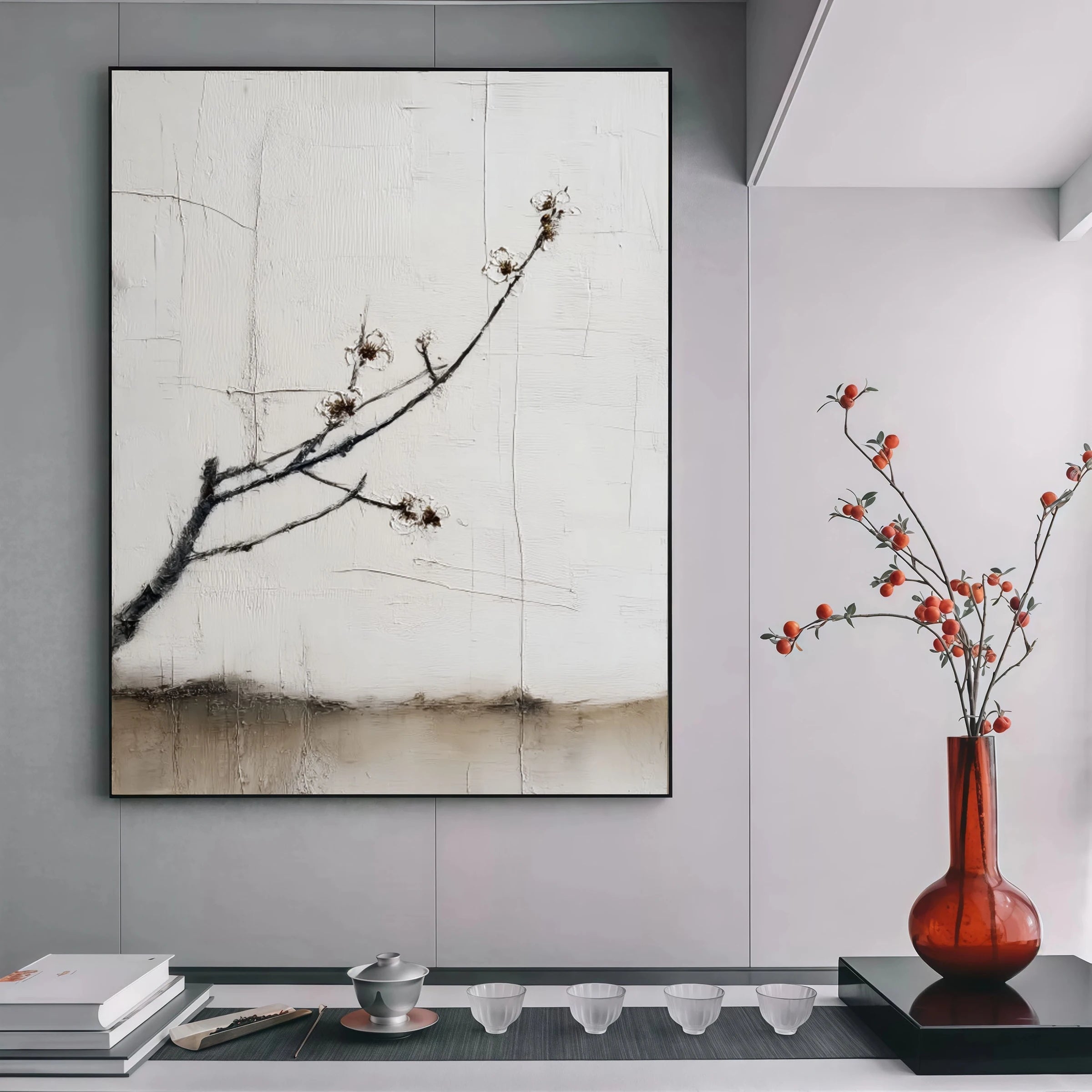 Abstract Landscape ｜ Alabaster-Flora-Vestige
