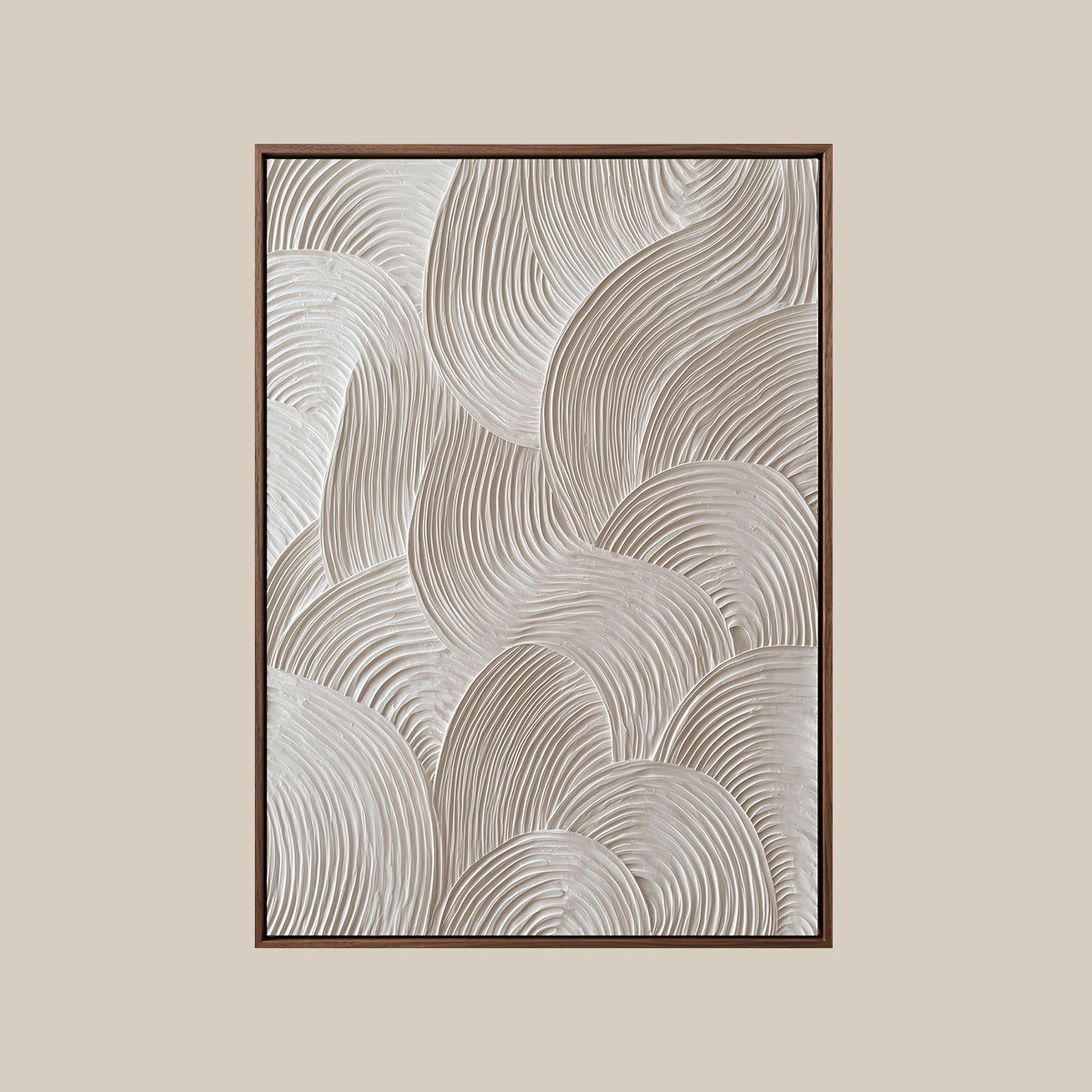 Line Art Abstract ｜ Alabaster-Helix-Linear