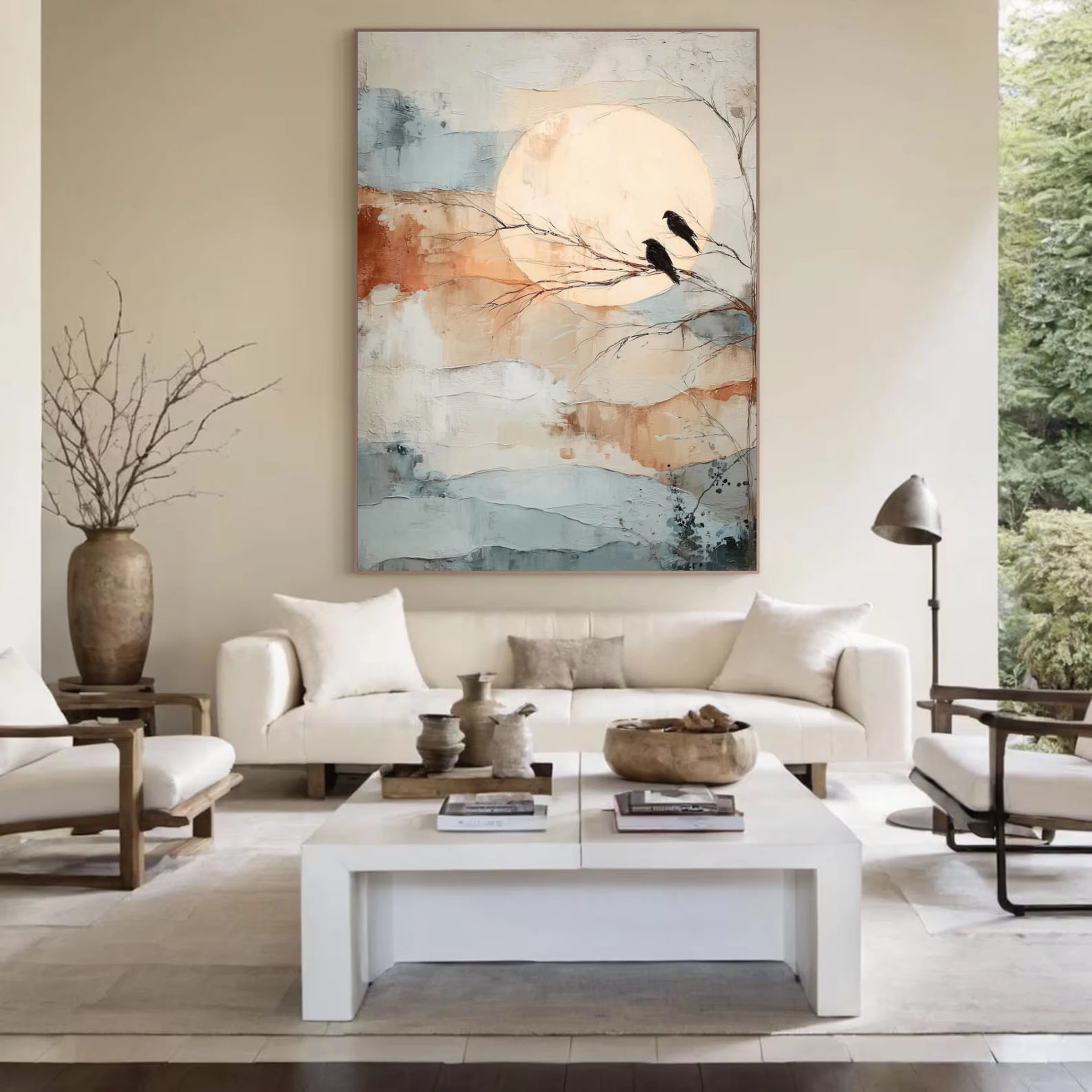 Abstract Landscape ｜ Amber-Moon-Perch