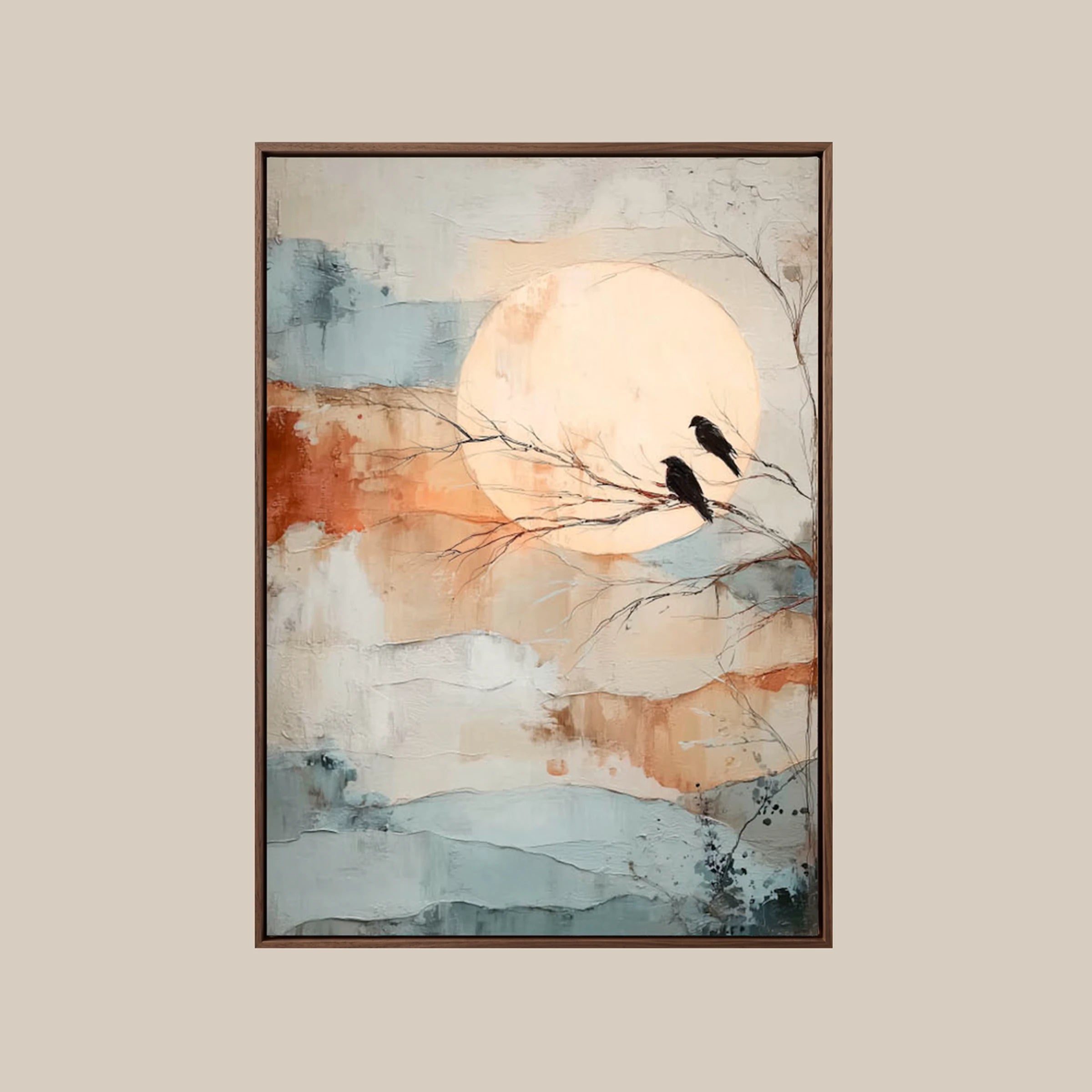 Abstract Landscape ｜ Amber-Moon-Perch