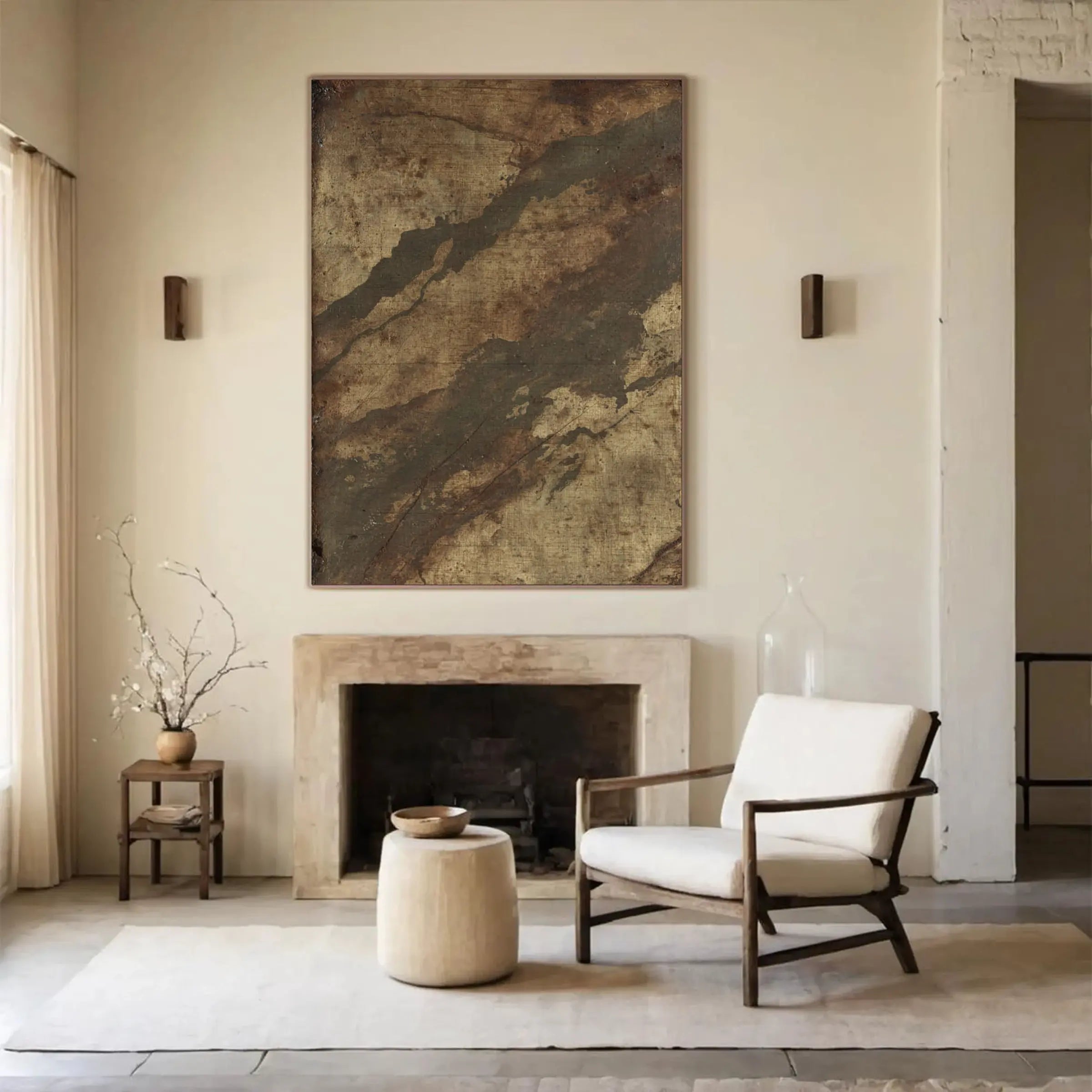 Abstract Landscape ｜ Ancient-Echoes-Umber