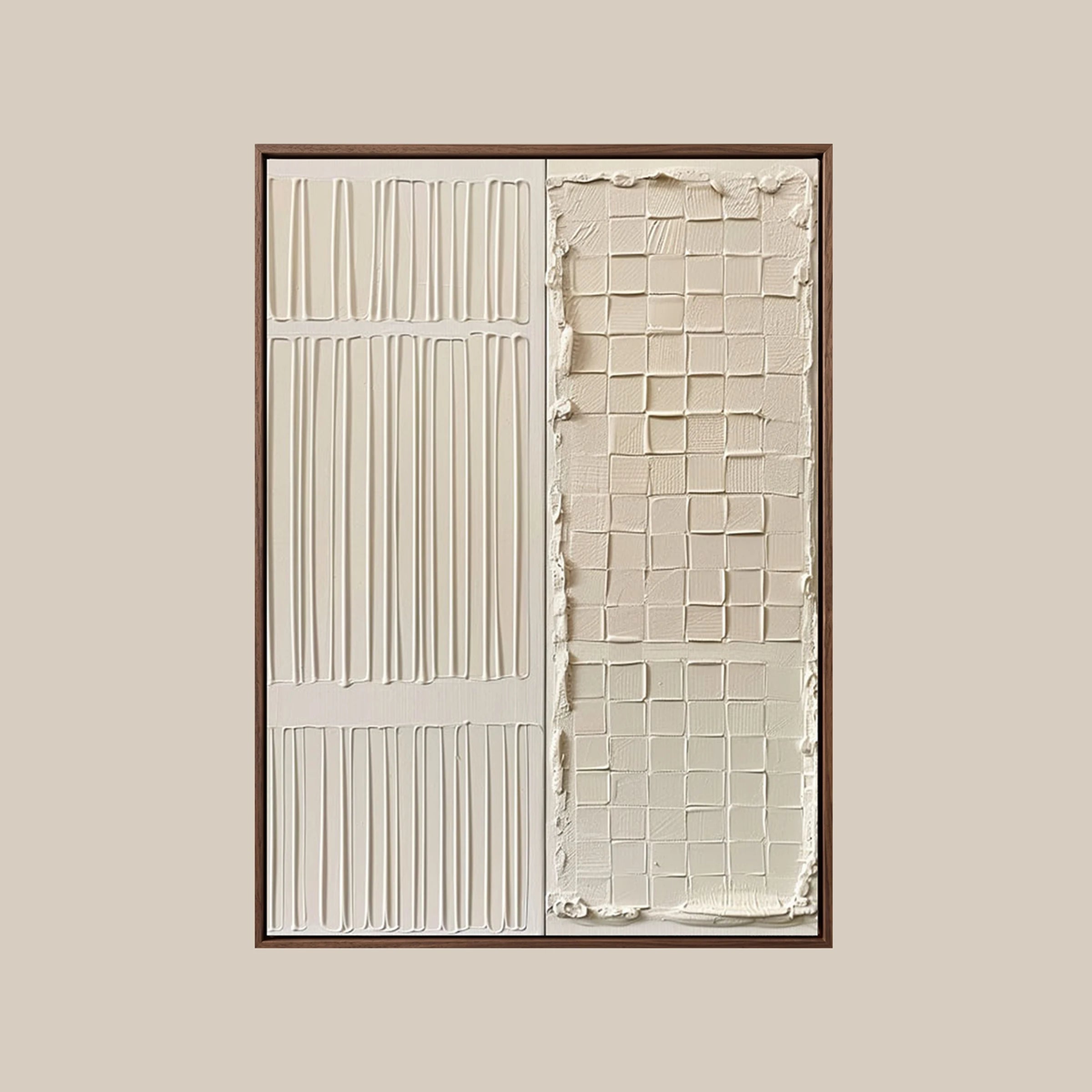 Textured Wall Art ｜ Anemos-Cadence-Diptyque