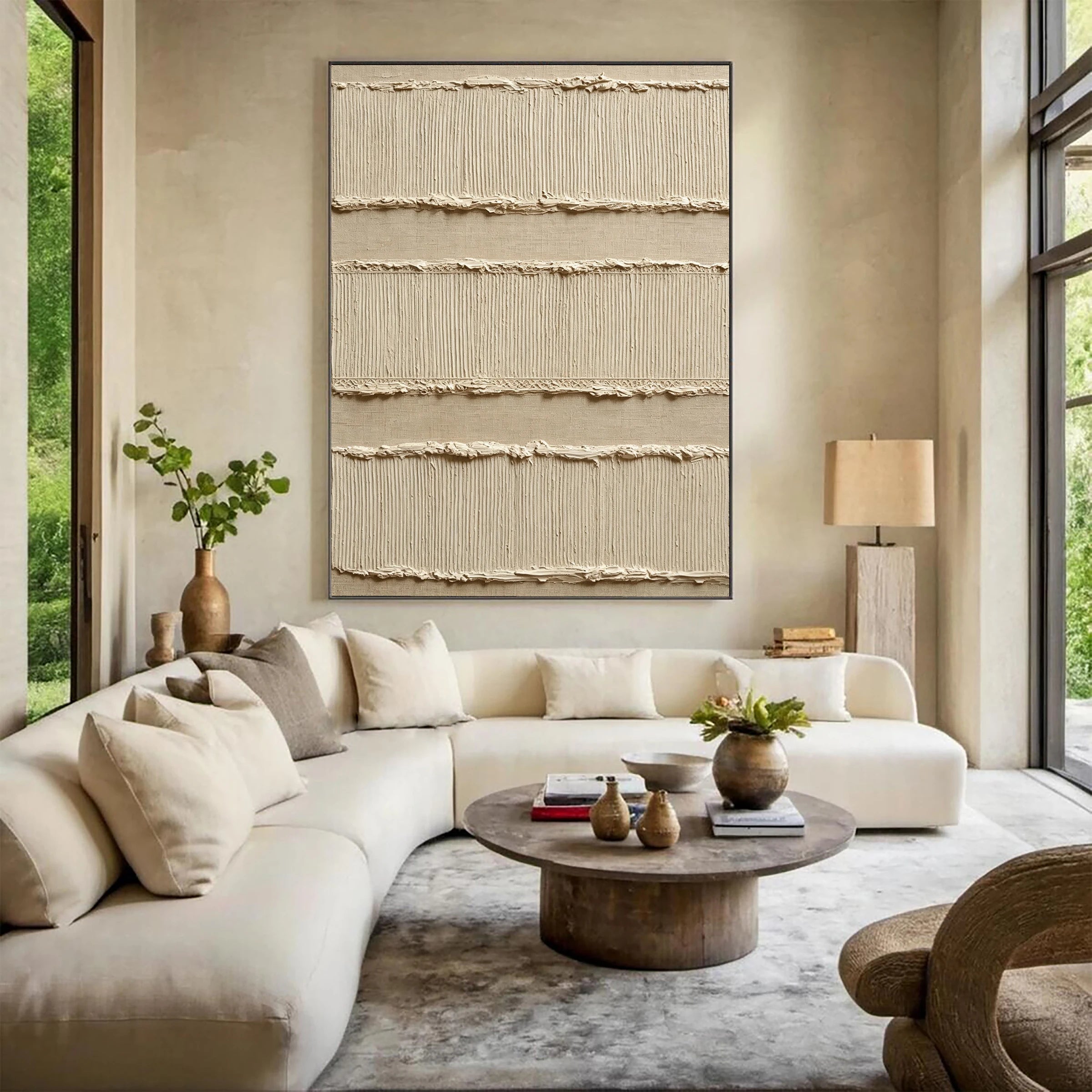 Textured Wall Art ｜ Anemos-Sands-Resonance