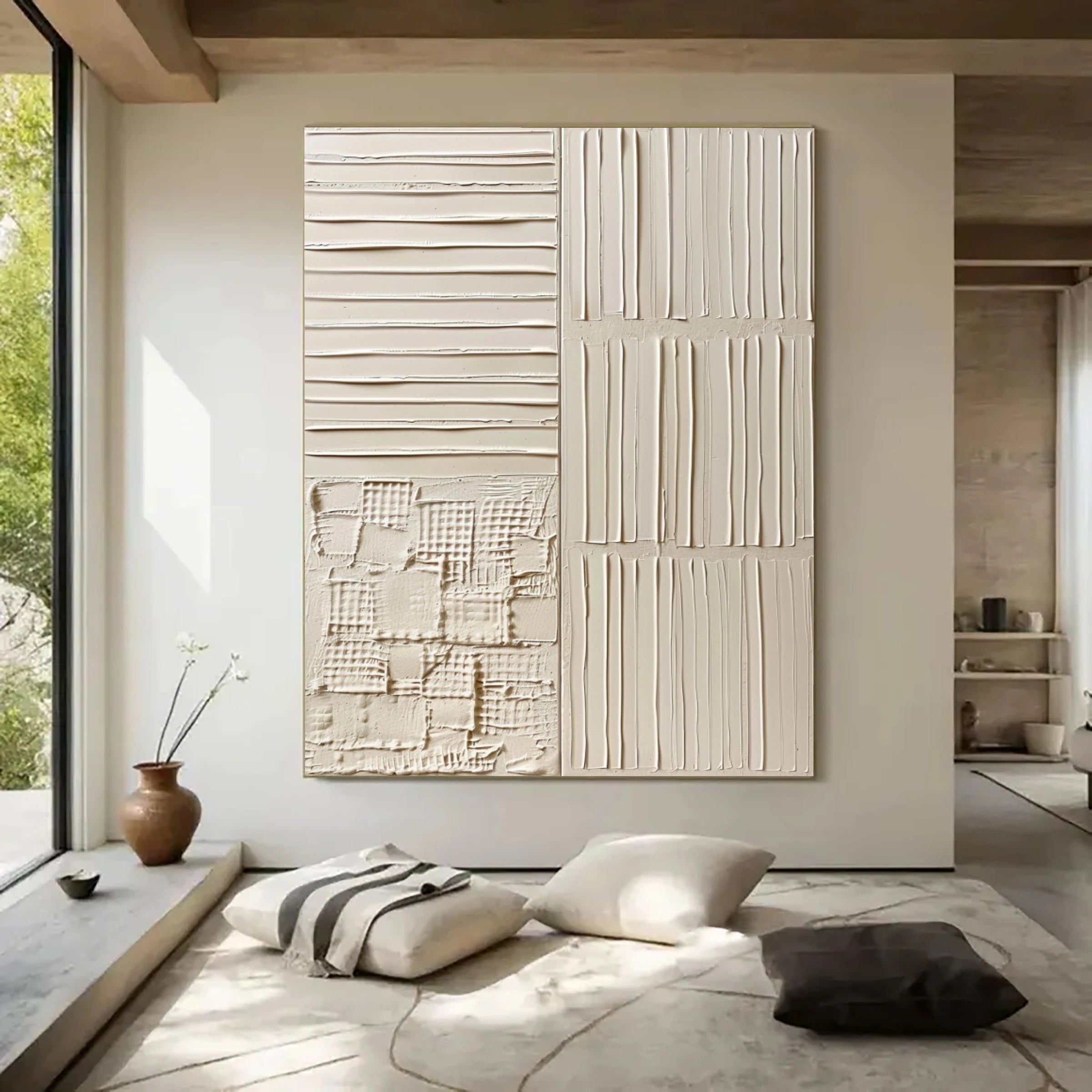 Textured Wall Art ｜ Anemos-Tectonic-Grid