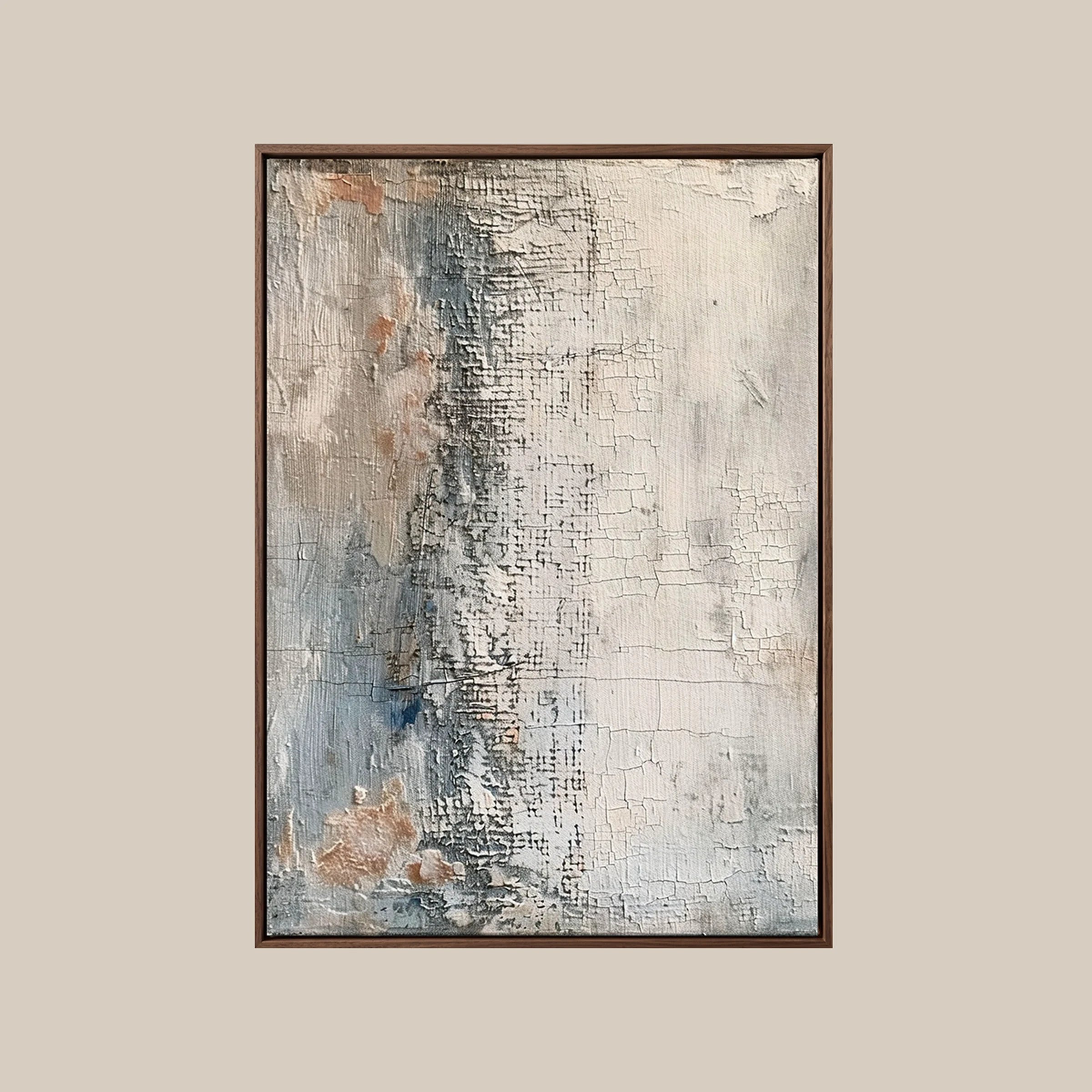 Textured Wall Art ｜ Archaic-Craquelure-Trace