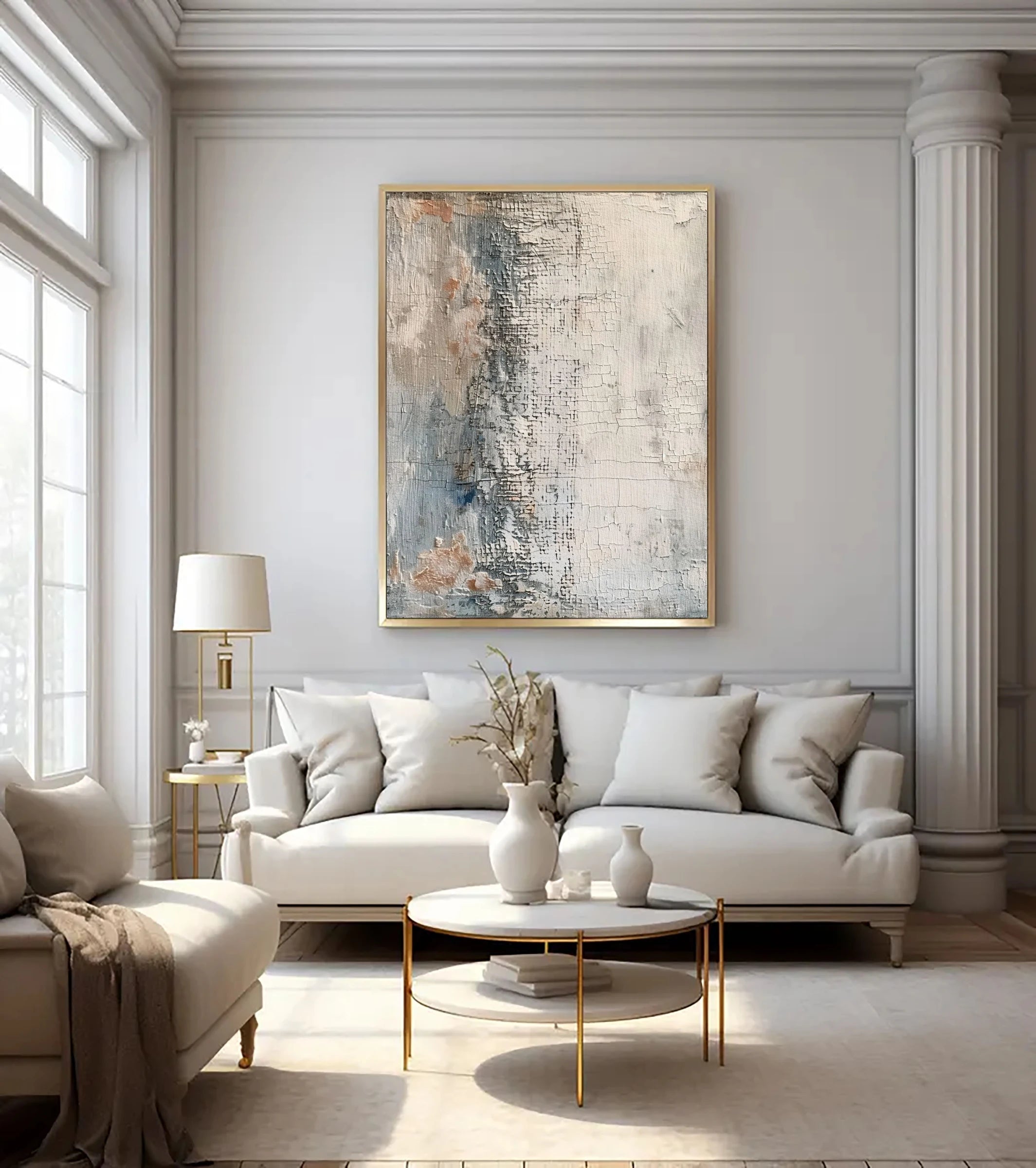 Textured Wall Art ｜ Archaic-Craquelure-Trace