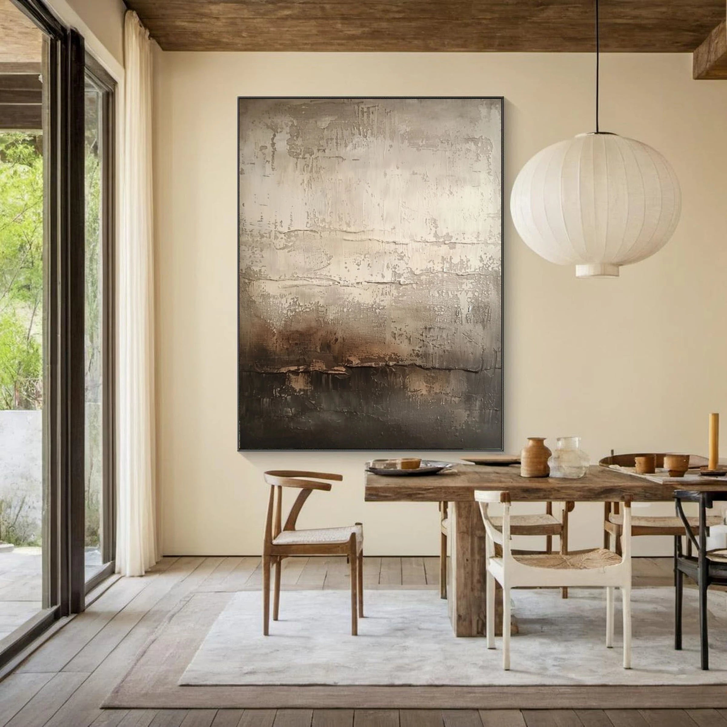Neutral Wall Art ｜ Aura-Ridge-Patina