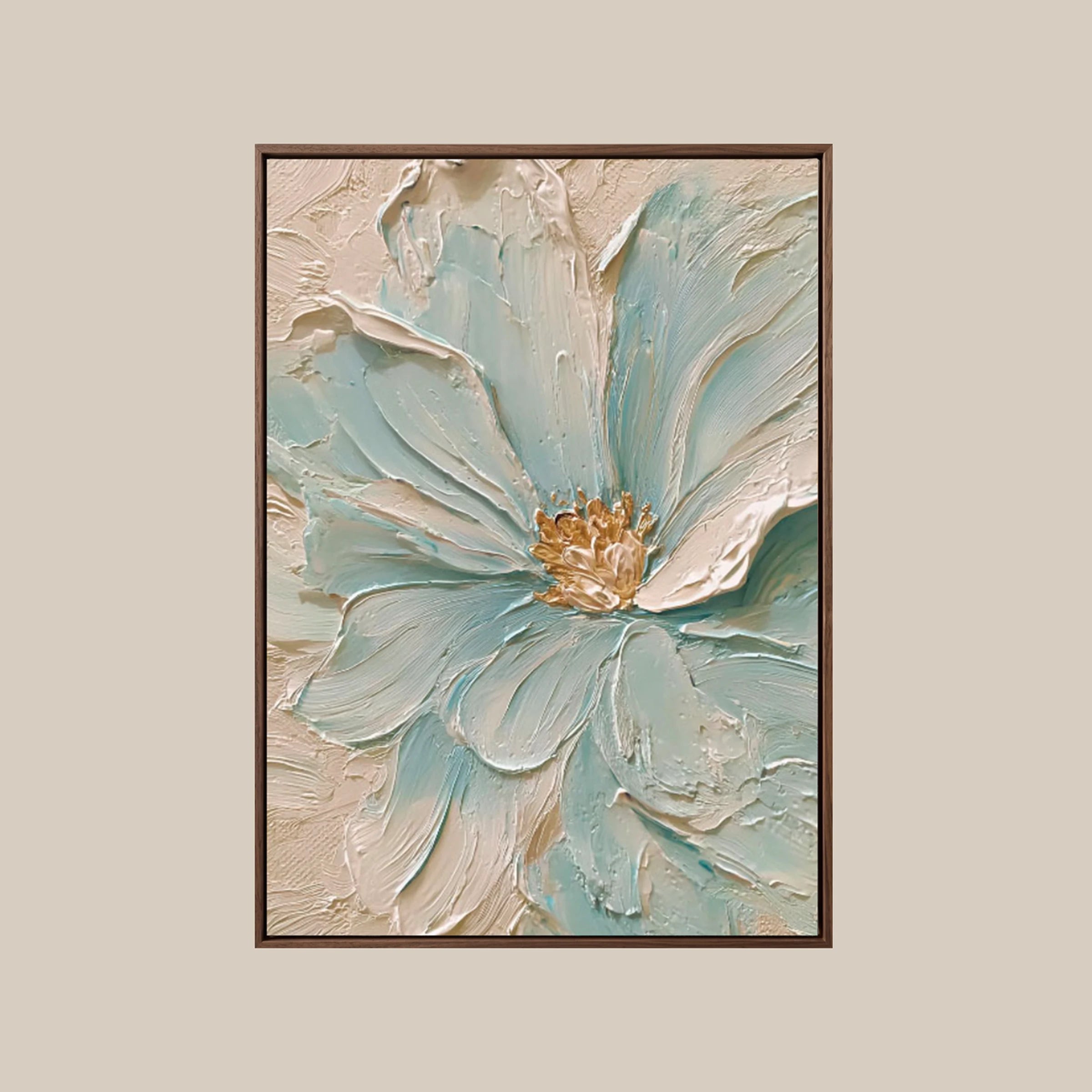 Impasto Oil Painting ｜ Azure-Petal-Ridge