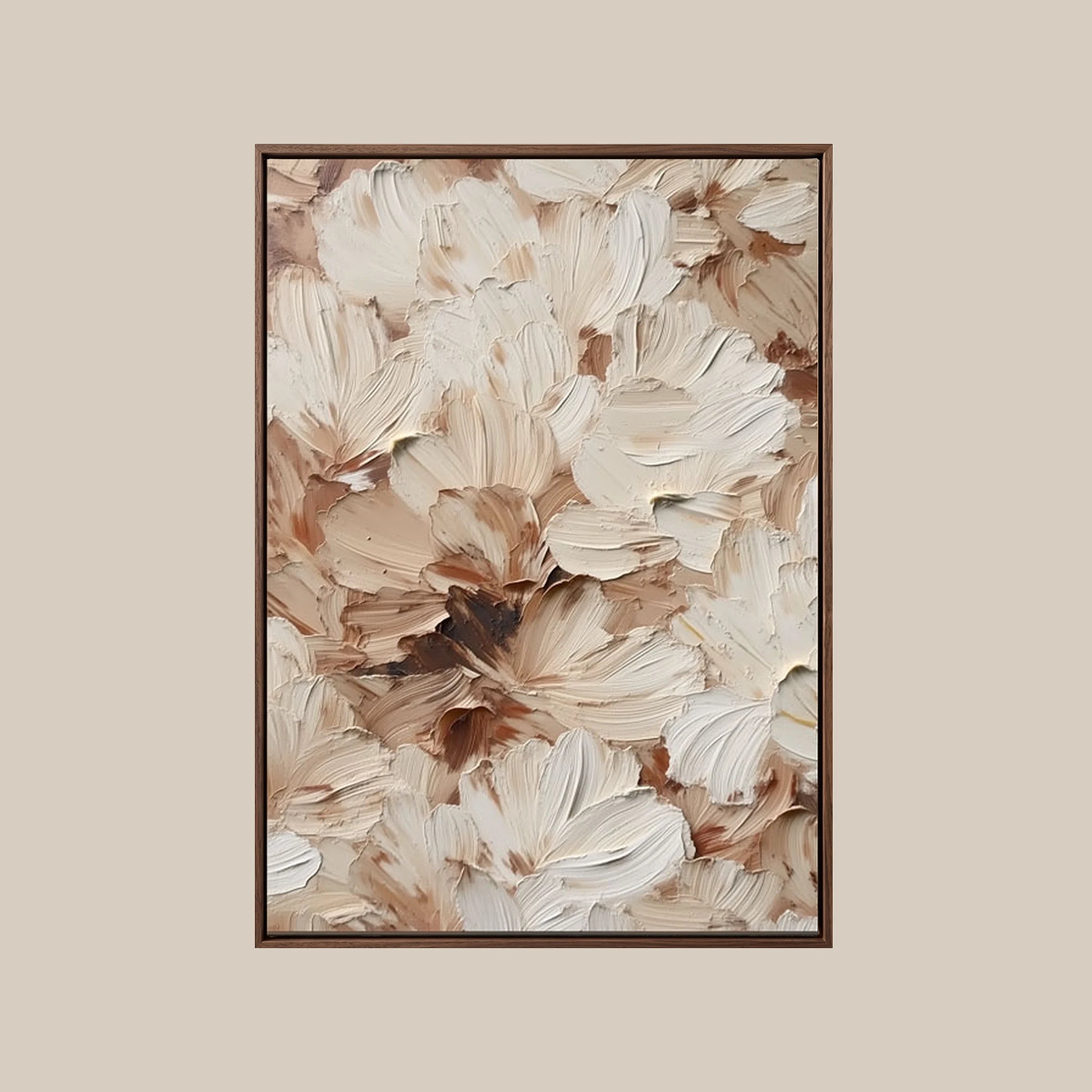 Impasto Oil Painting ｜ Blossom-Impasto-Oatmeal