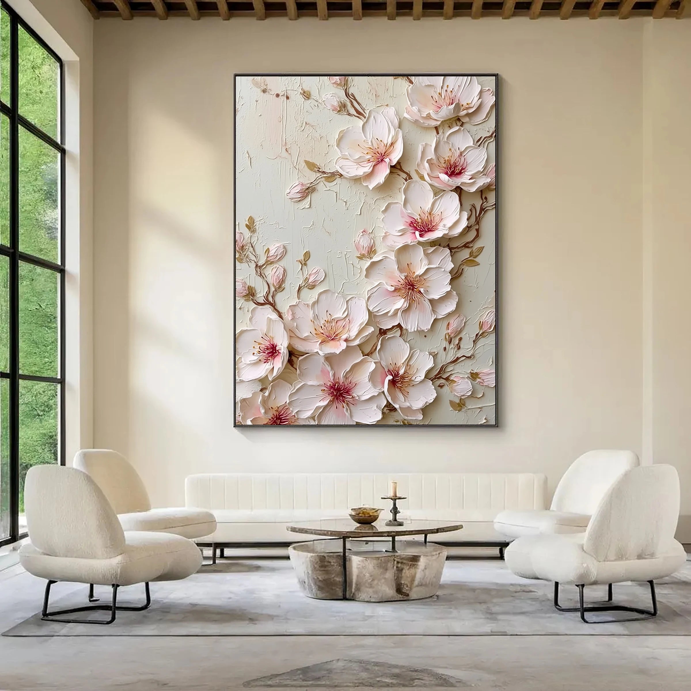 Impasto Oil Painting ｜ Blossom-Impasto-Relief