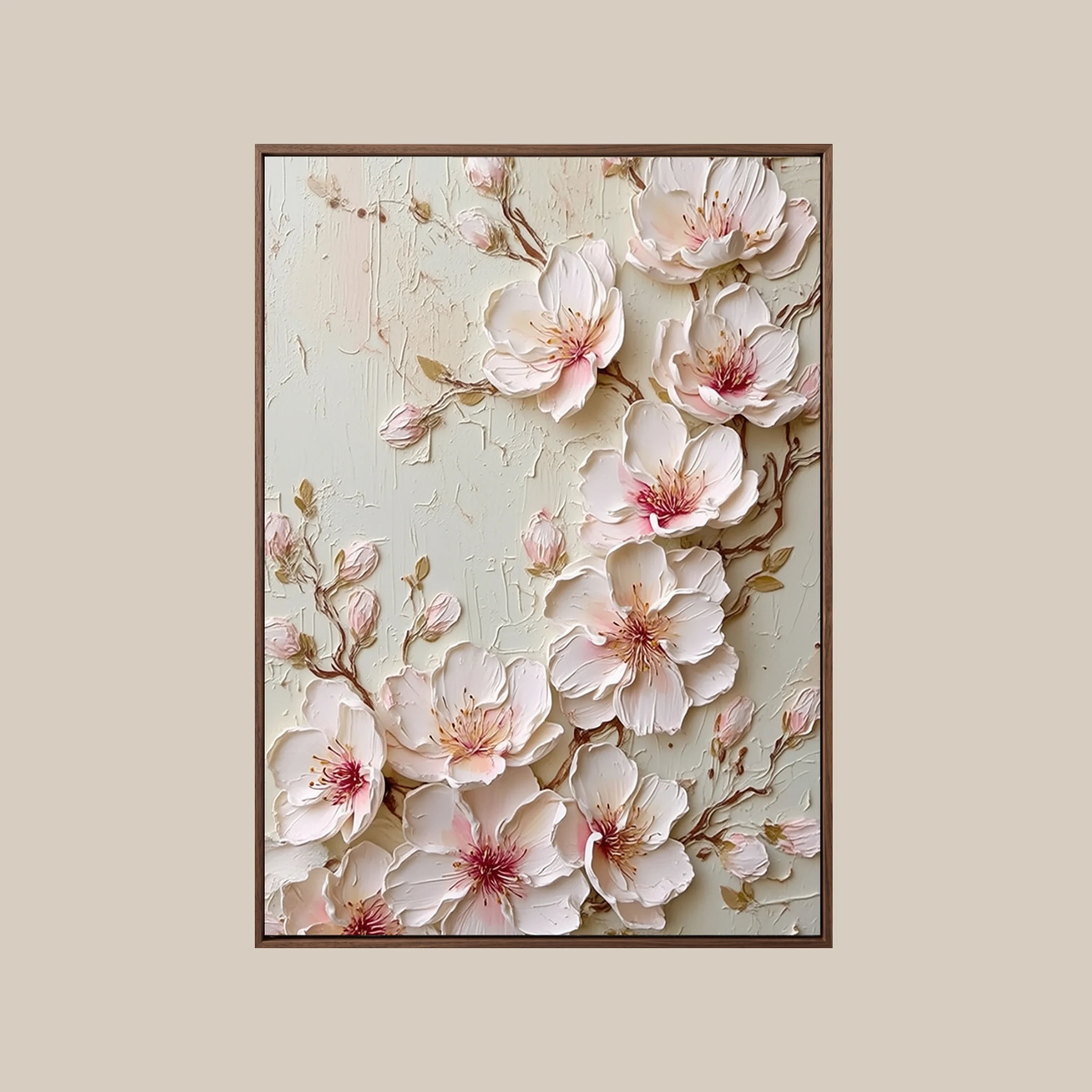 Impasto Oil Painting ｜ Blossom-Impasto-Relief