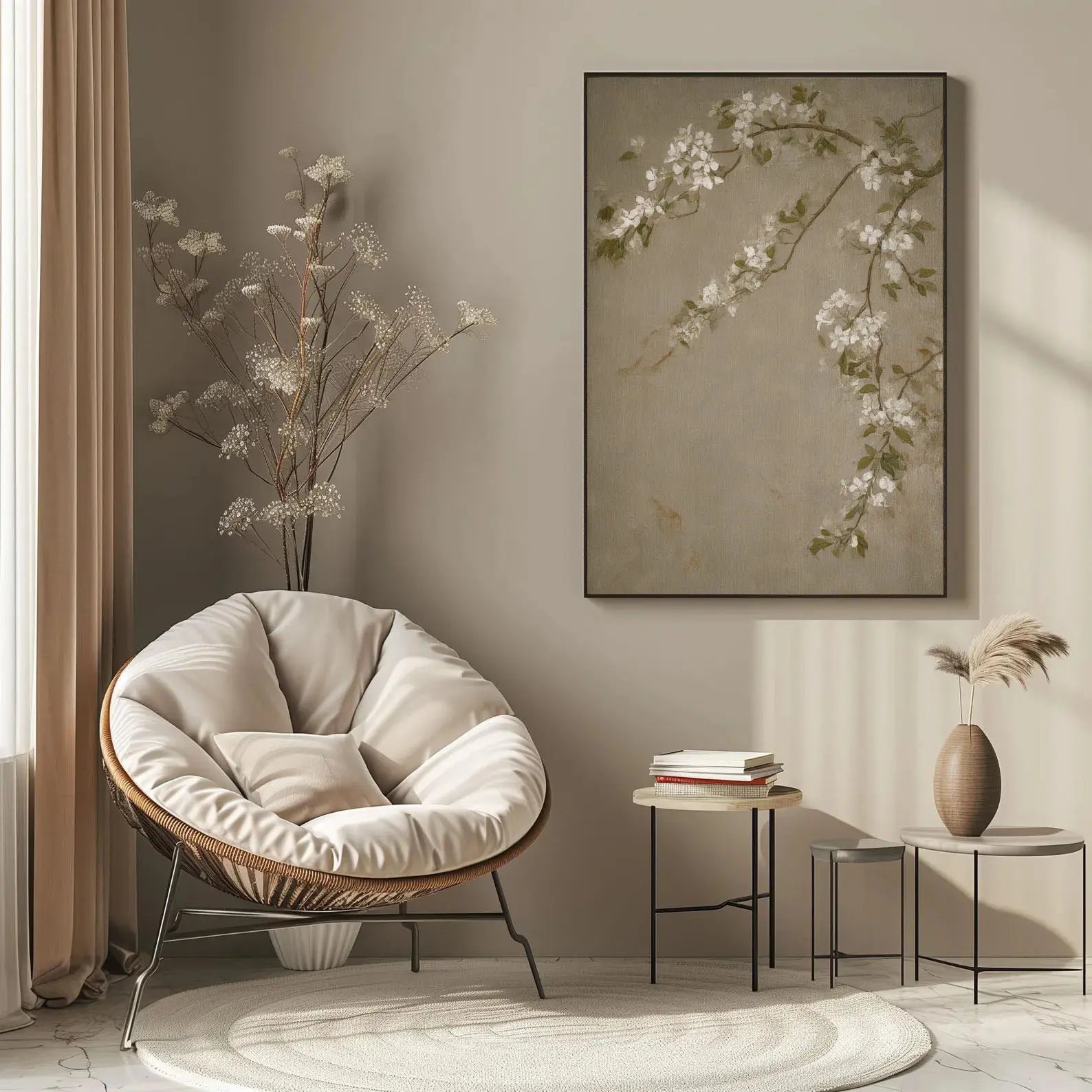 Abstract Landscape ｜ Blossom-Mist-Olive