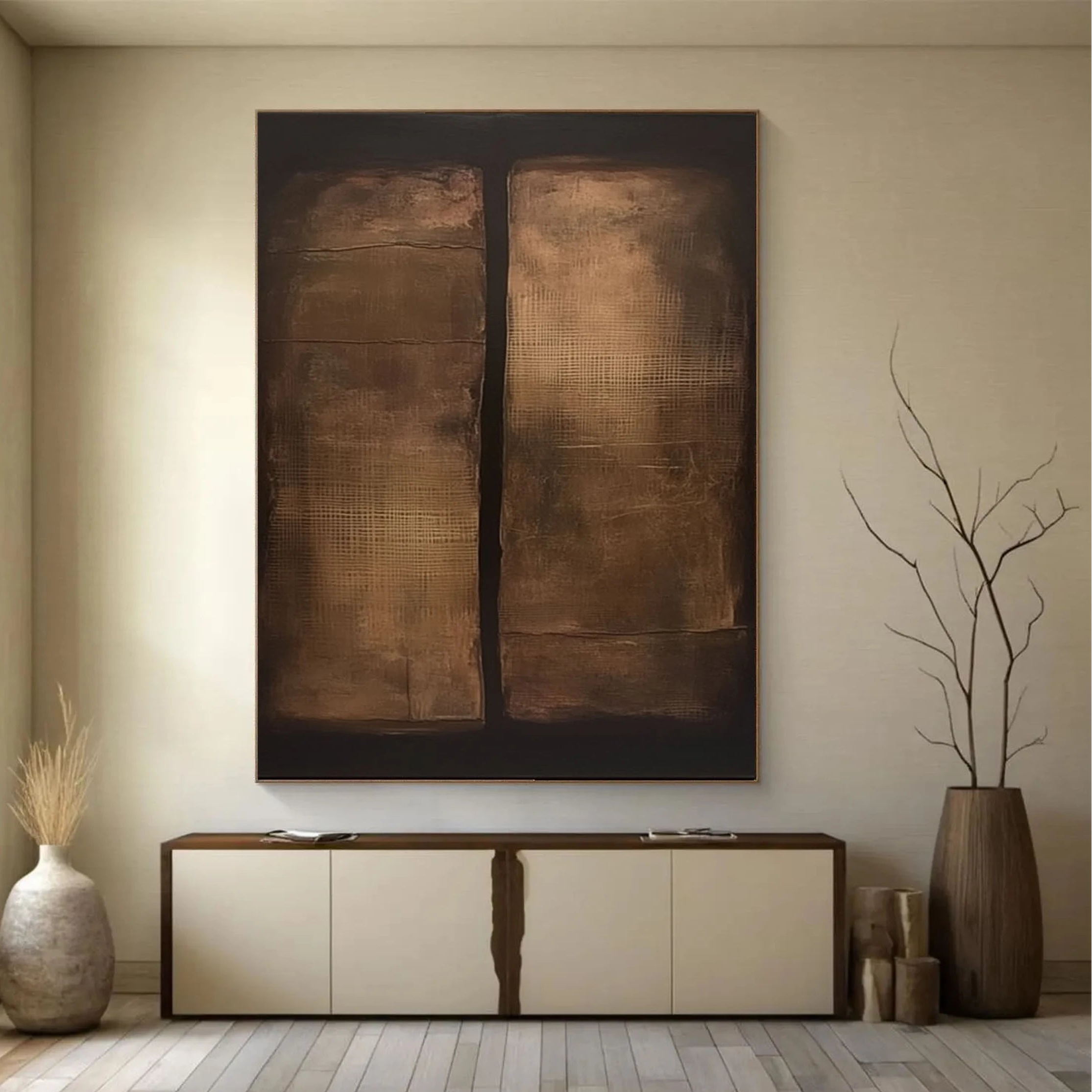 Bronze-Diptych
