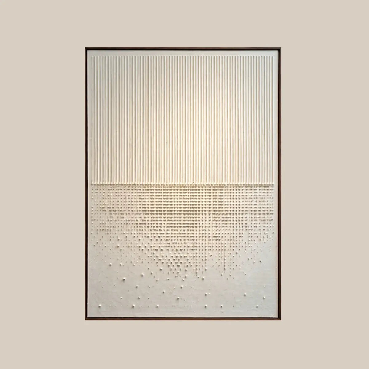 Line Art Abstract ｜ Cascading-Rain-Relief