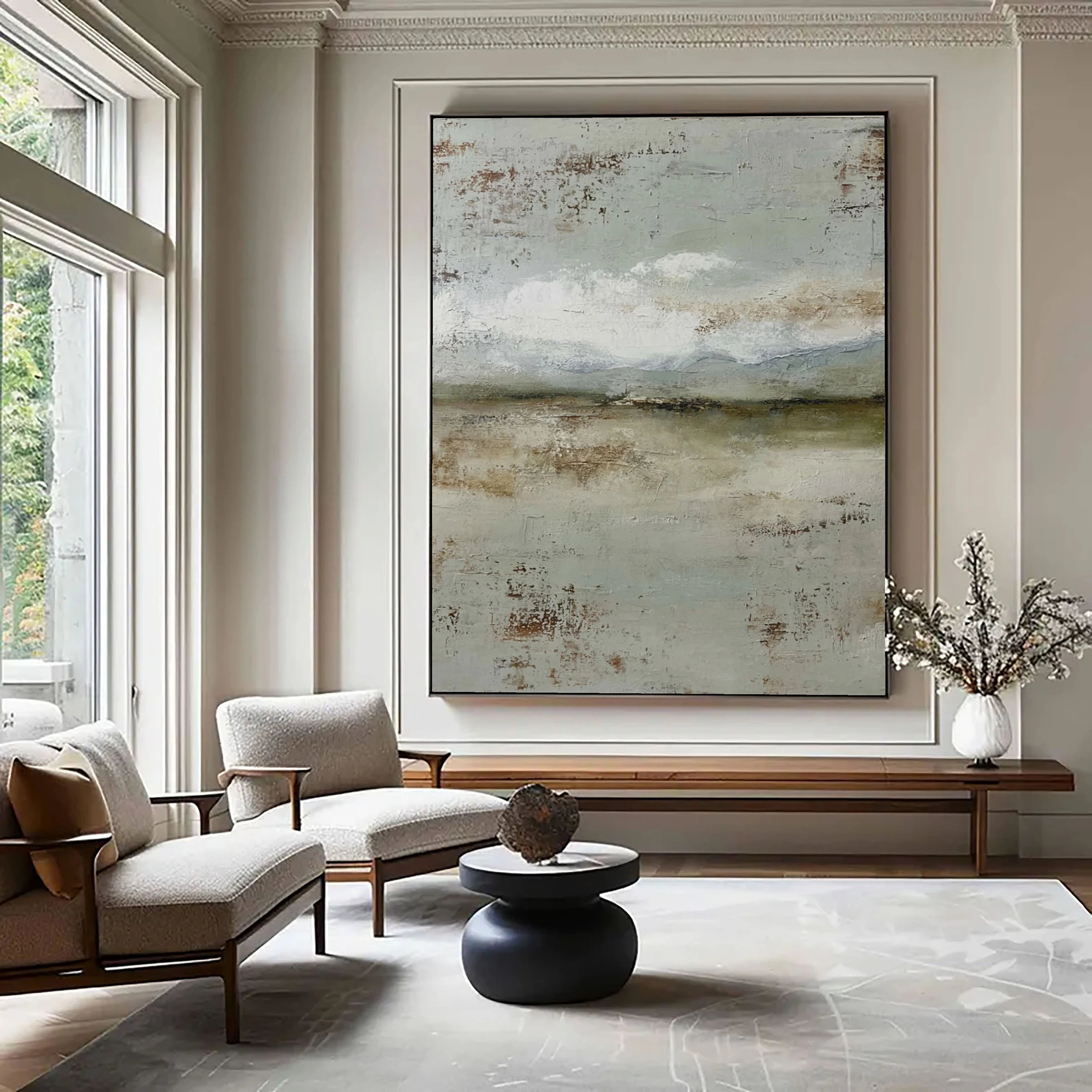 Abstract Landscape ｜ Chalky-Flora-Patina