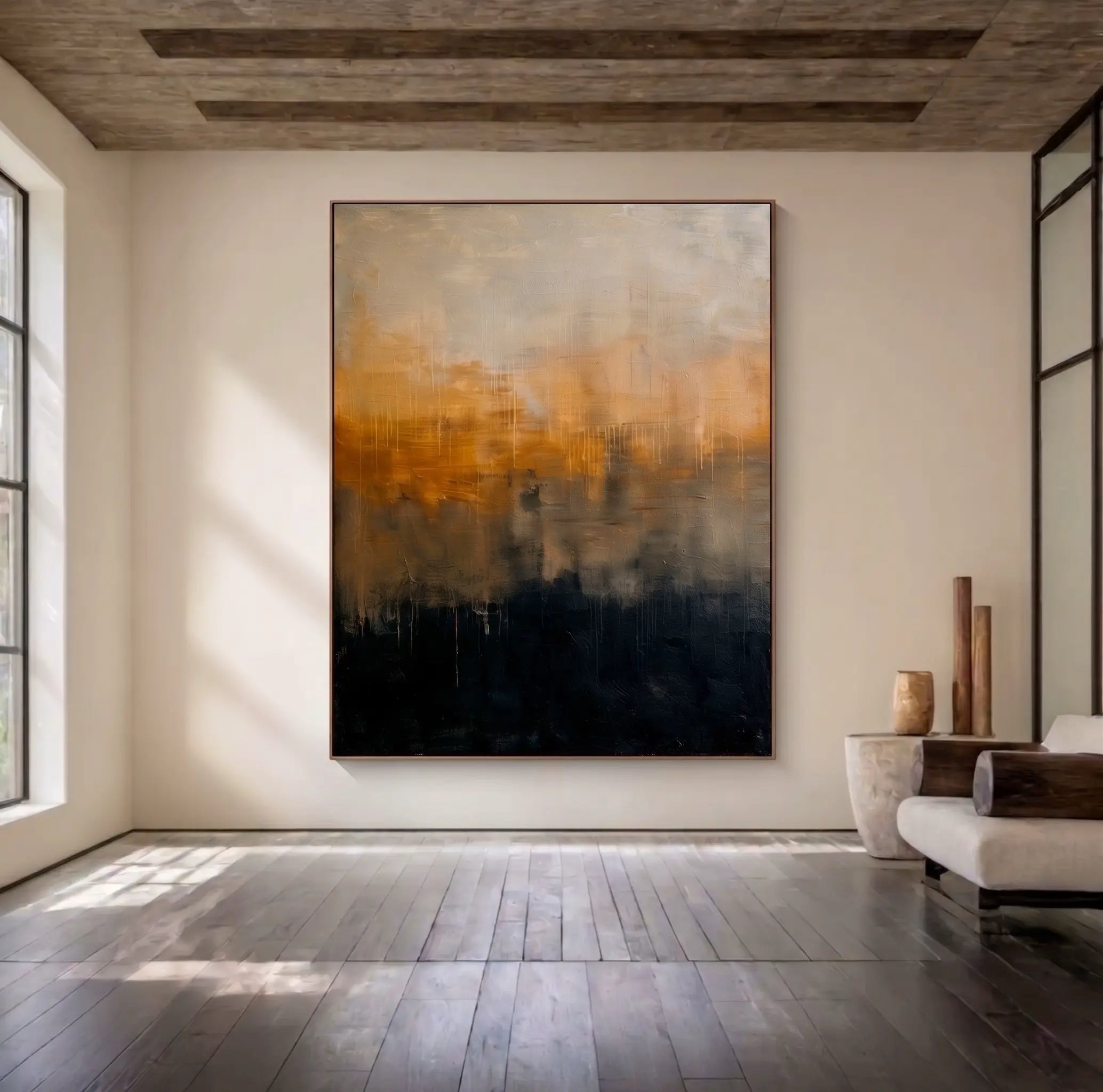 Neutral Wall Art ｜ Silent-Strata