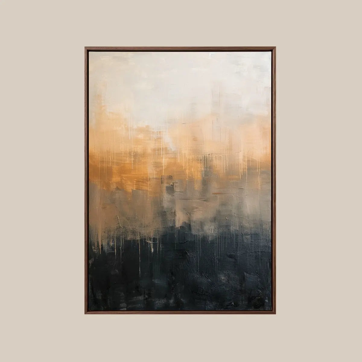 Neutral Wall Art ｜ Silent-Strata