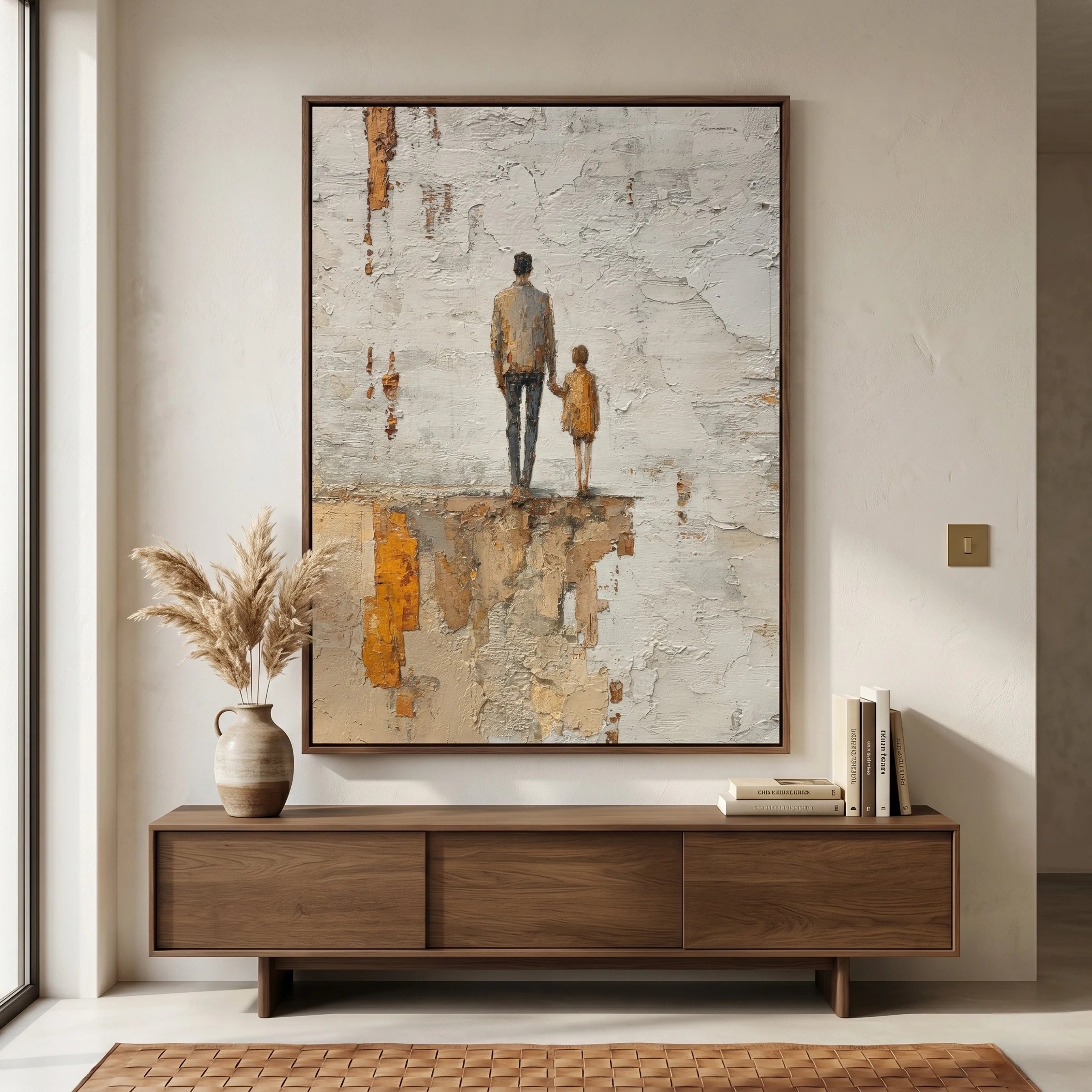 Japandi Wall Art ｜ Earthy-Bond-Plaster