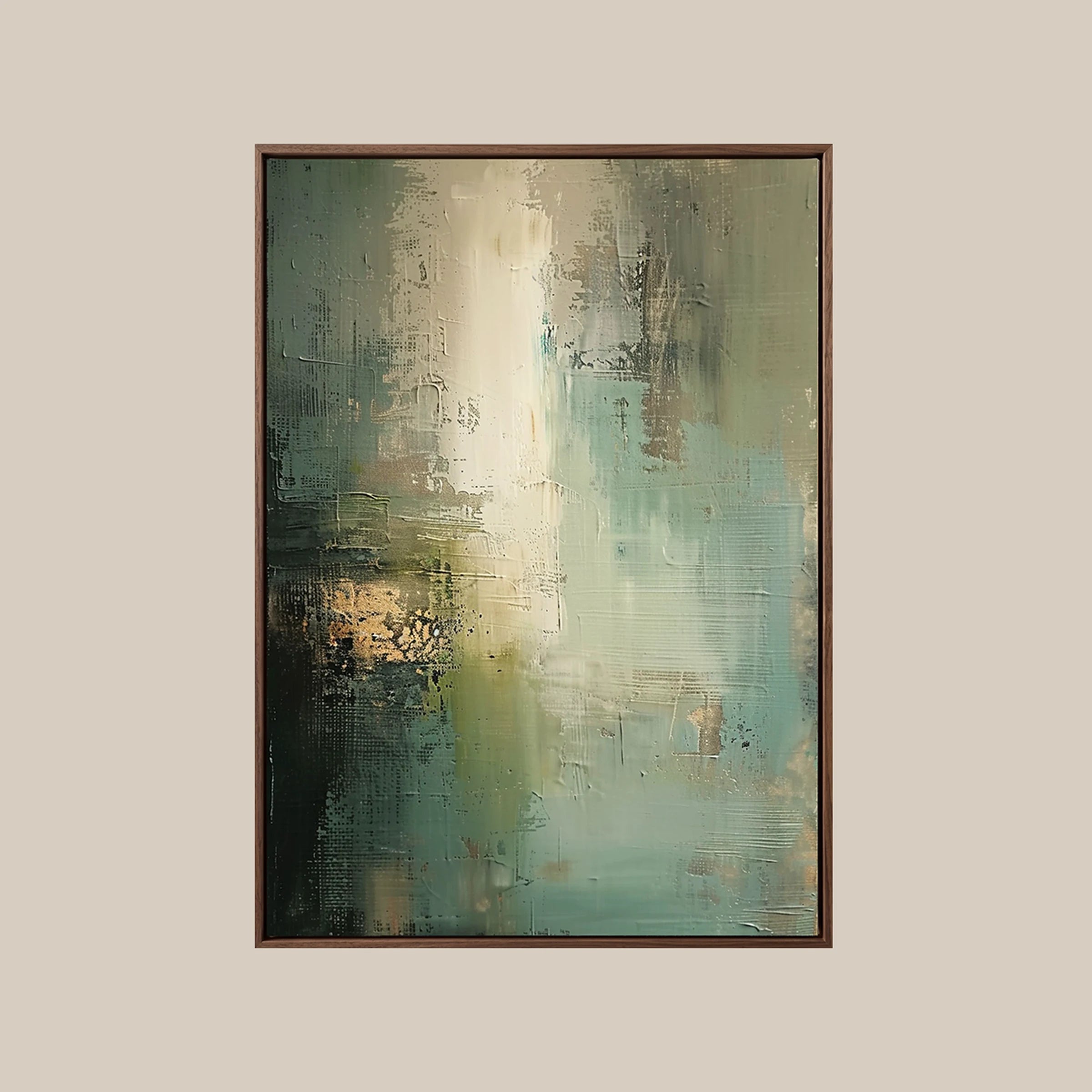Abstract Landscape ｜ Emerald-Mist-Strait