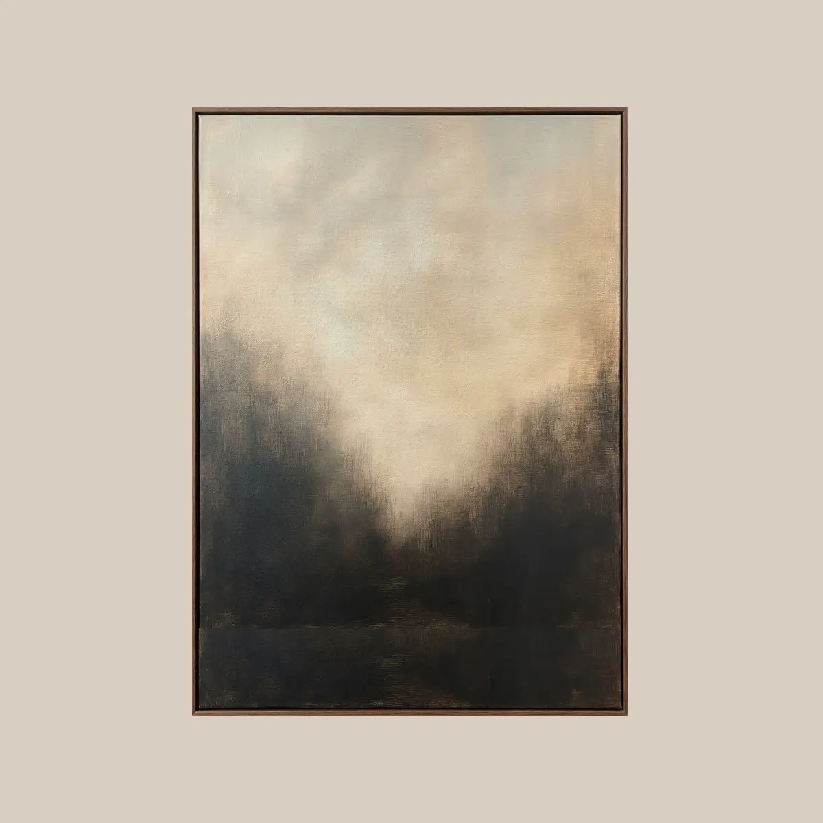 Neutral Wall Art ｜ Ethereal-Mist-Valley