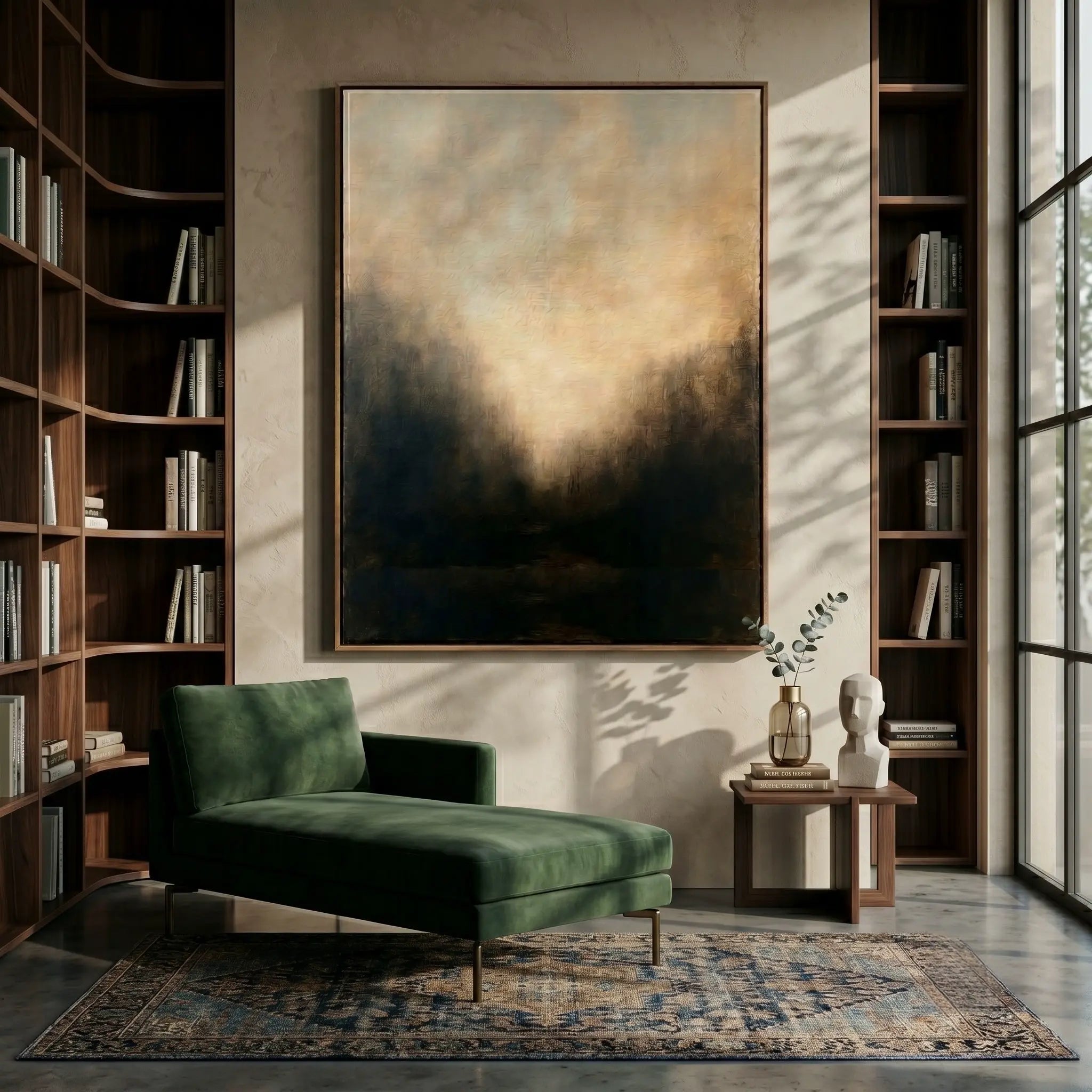 Neutral Wall Art ｜ Ethereal-Mist-Valley