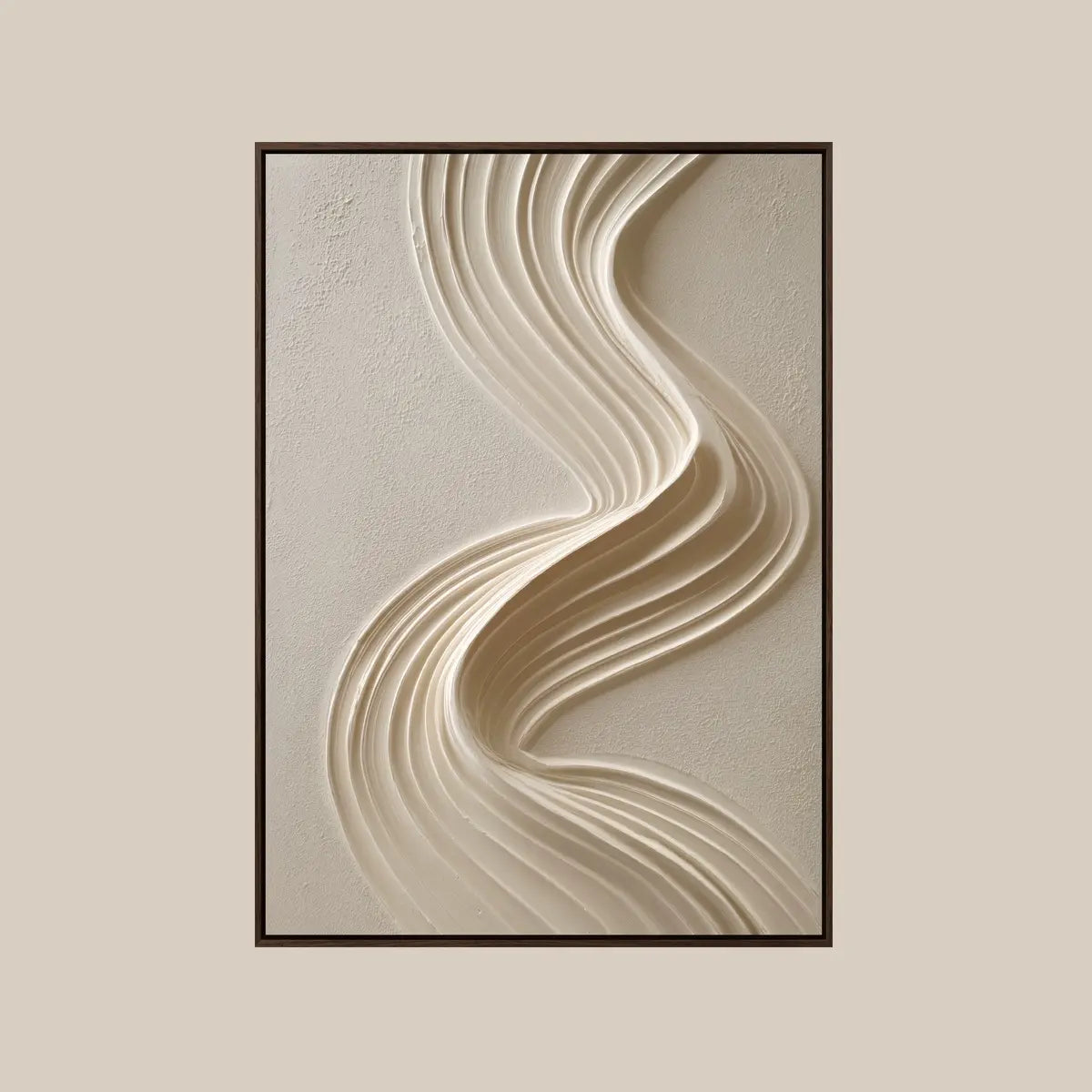 Line Art Abstract ｜ Fluid-Sand-Serenity