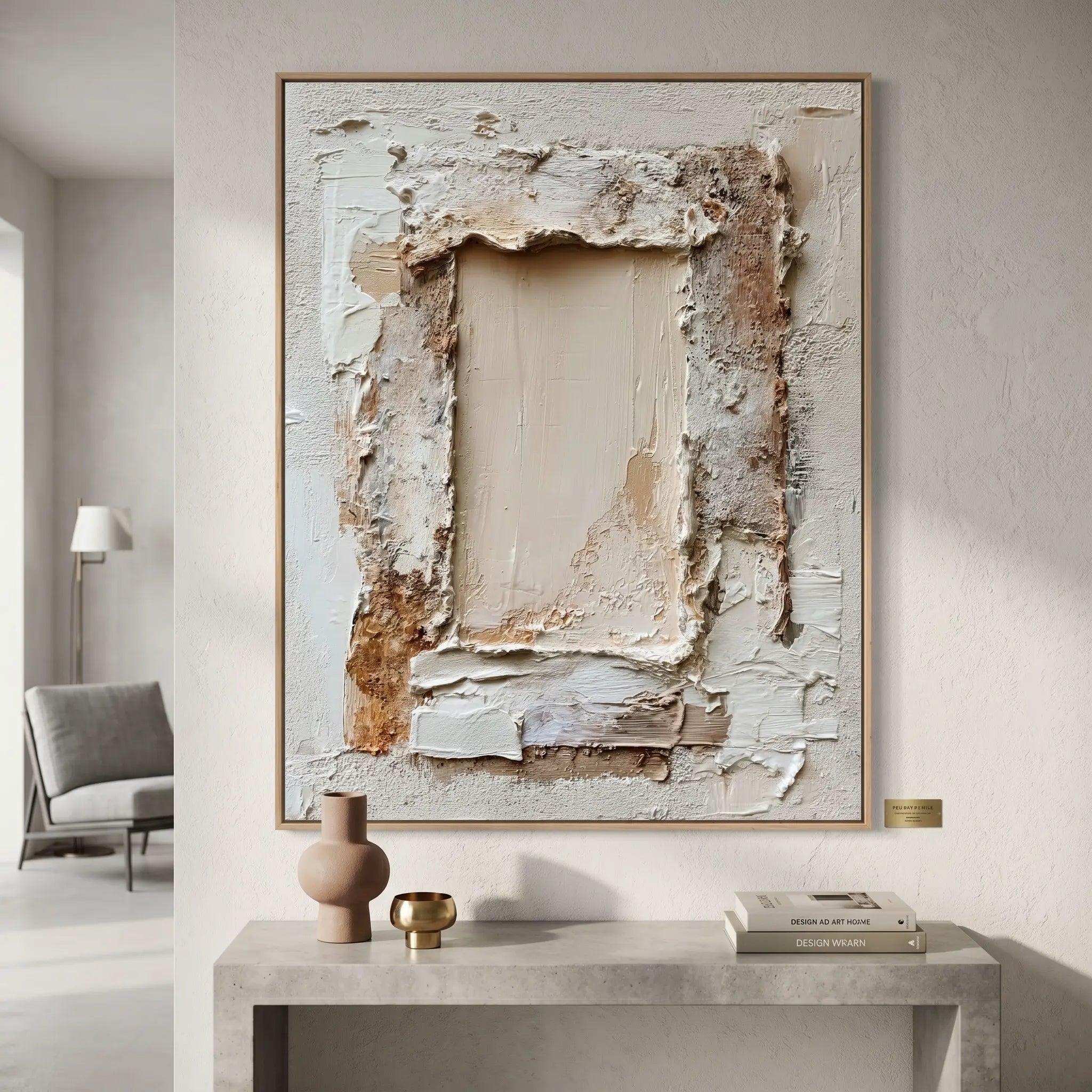 Textured Wall Art ｜ Fossil-Echo