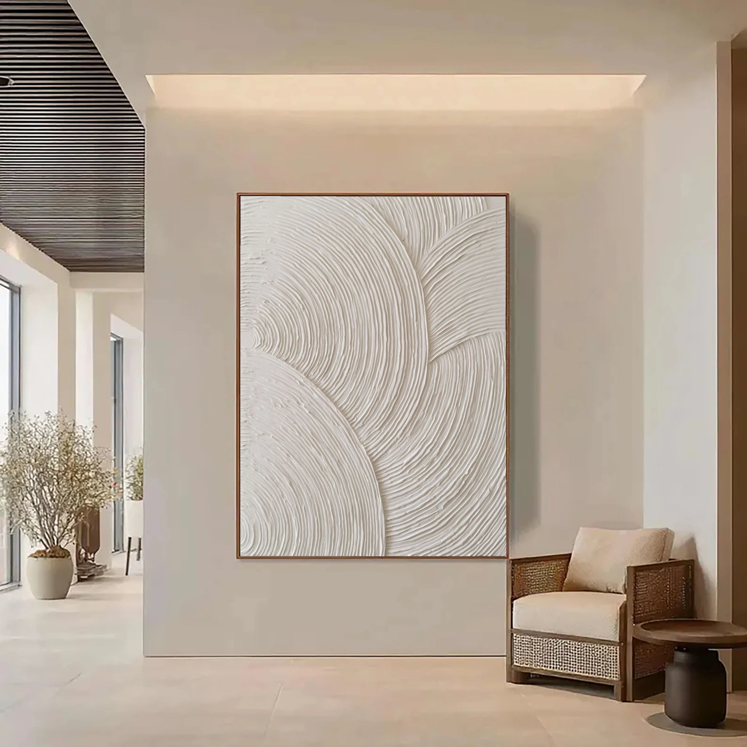 Line Art Abstract ｜ Fresco-Tectonic-Linear