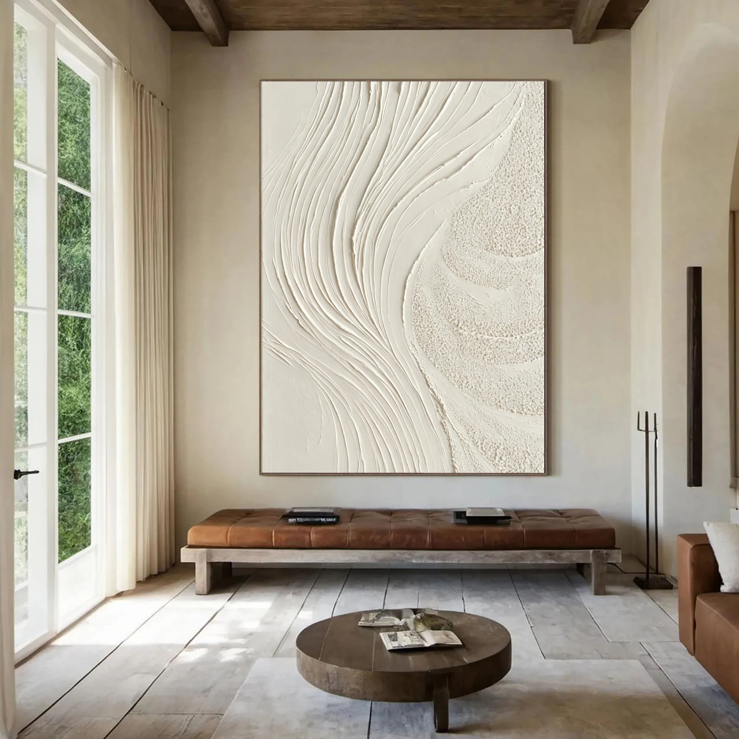 Textured Wall Art ｜ Fresco-Undulate-Marl