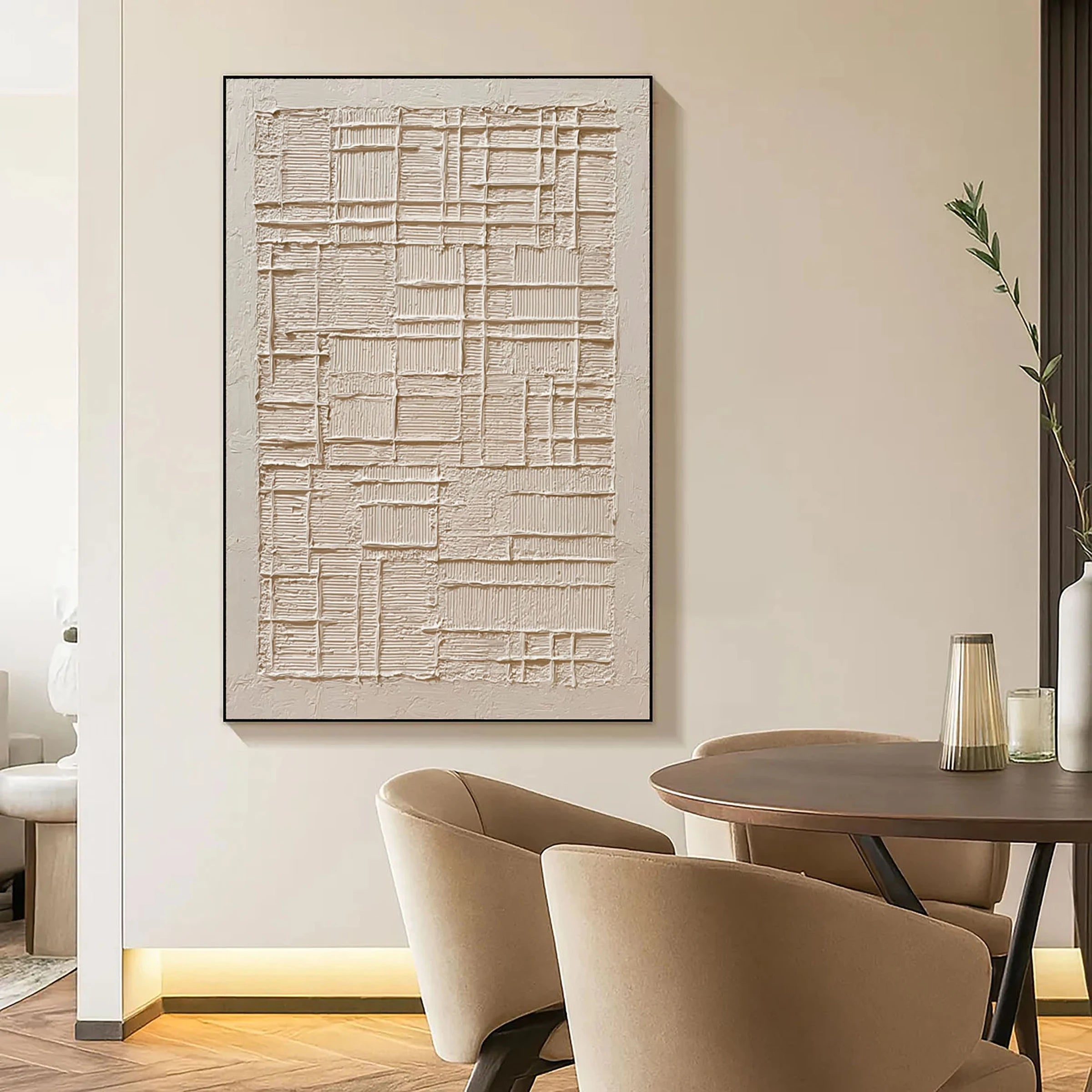 Textured Wall Art ｜ Gesso-Matrix-Cadence