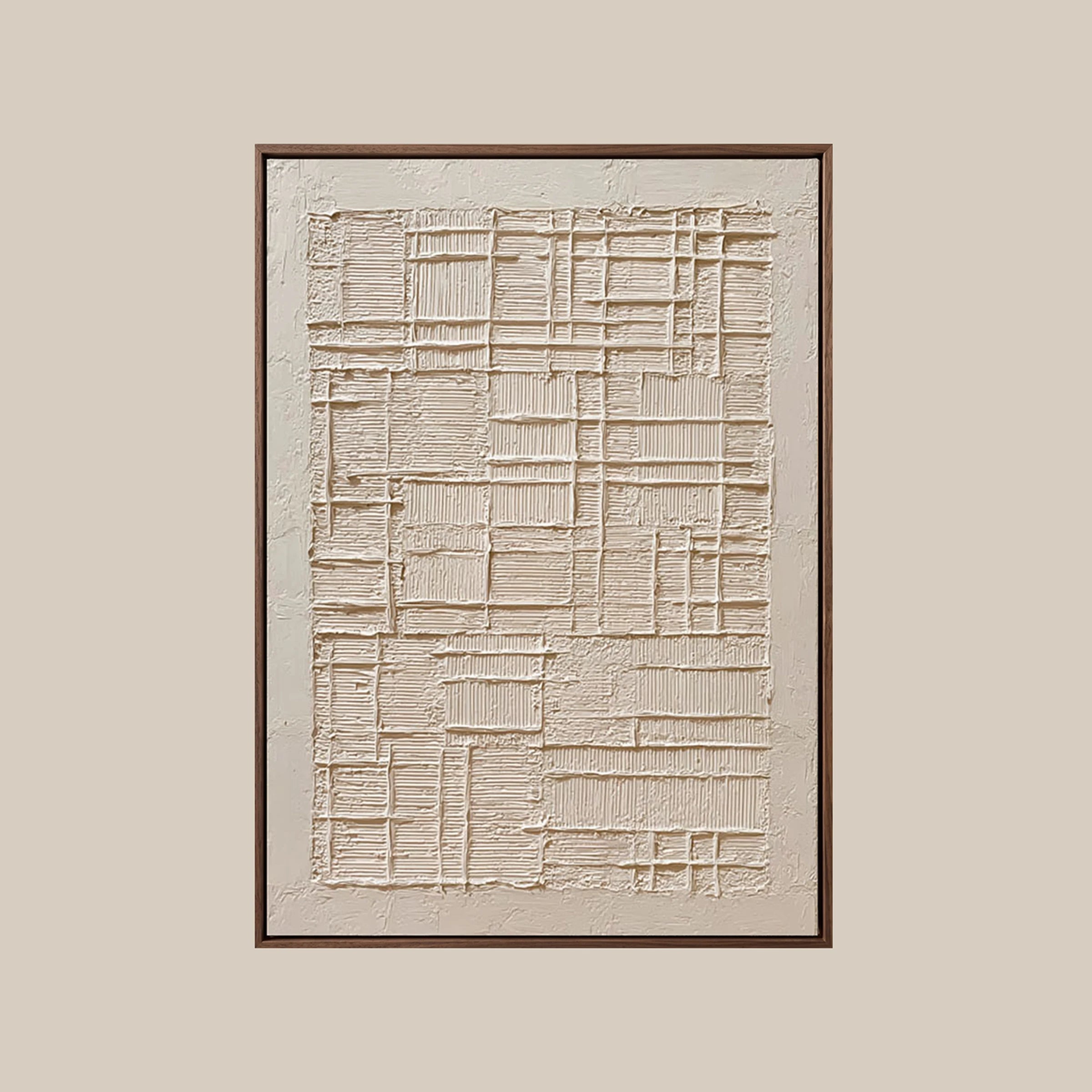 Textured Wall Art ｜ Gesso-Matrix-Cadence