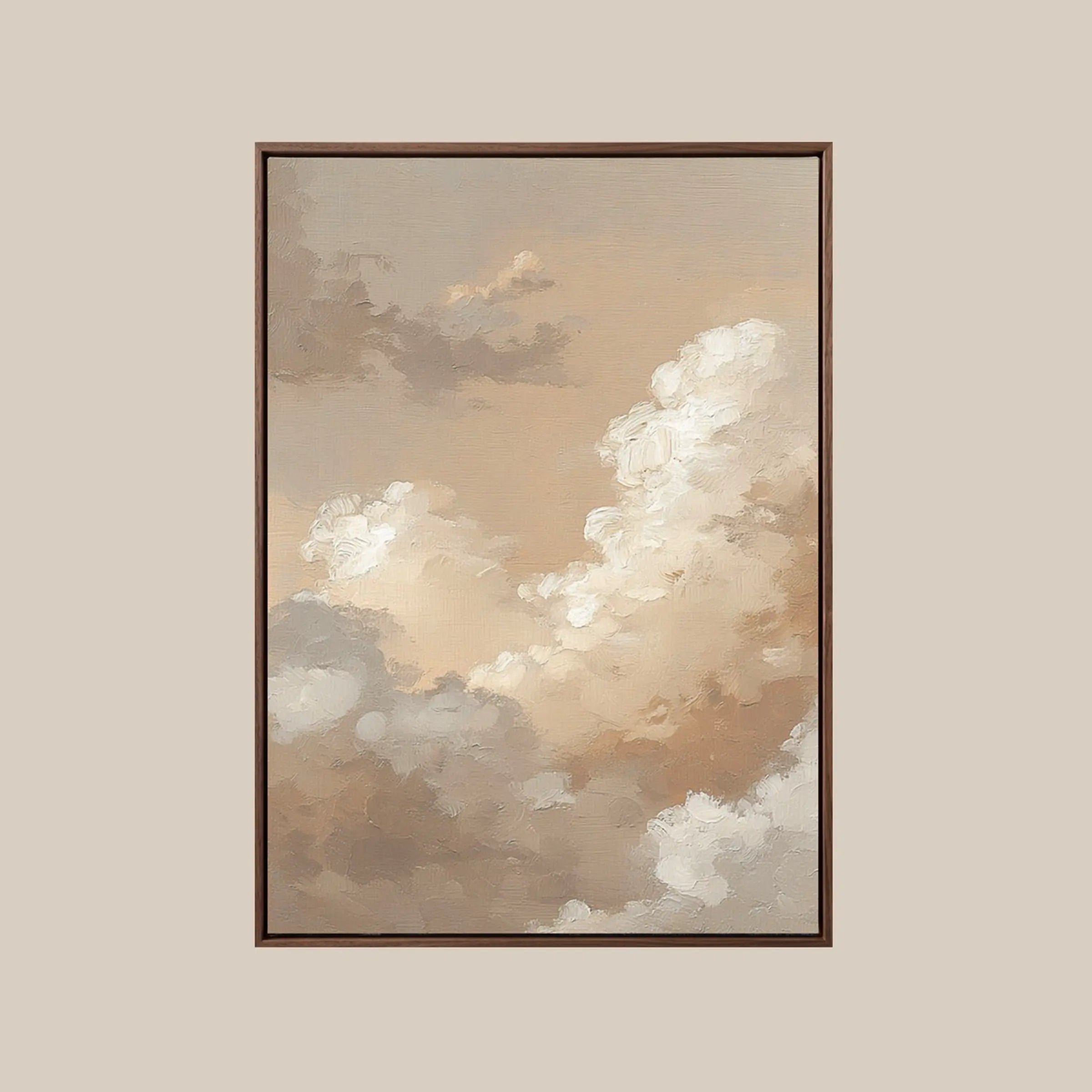 Abstract Landscape ｜ Golden-Cloud-Reverie