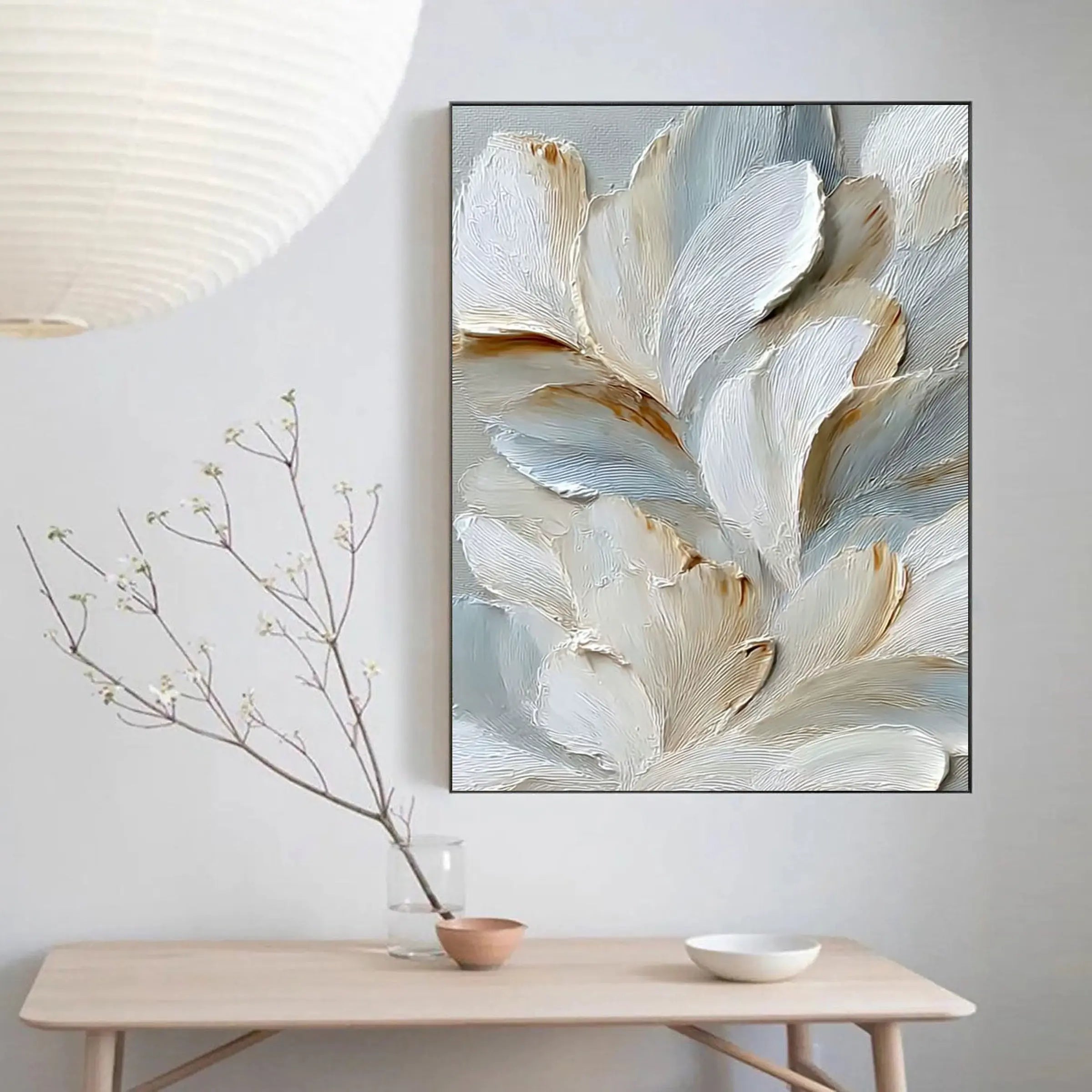 Impasto Oil Painting ｜ Horizon-Strata-Amber