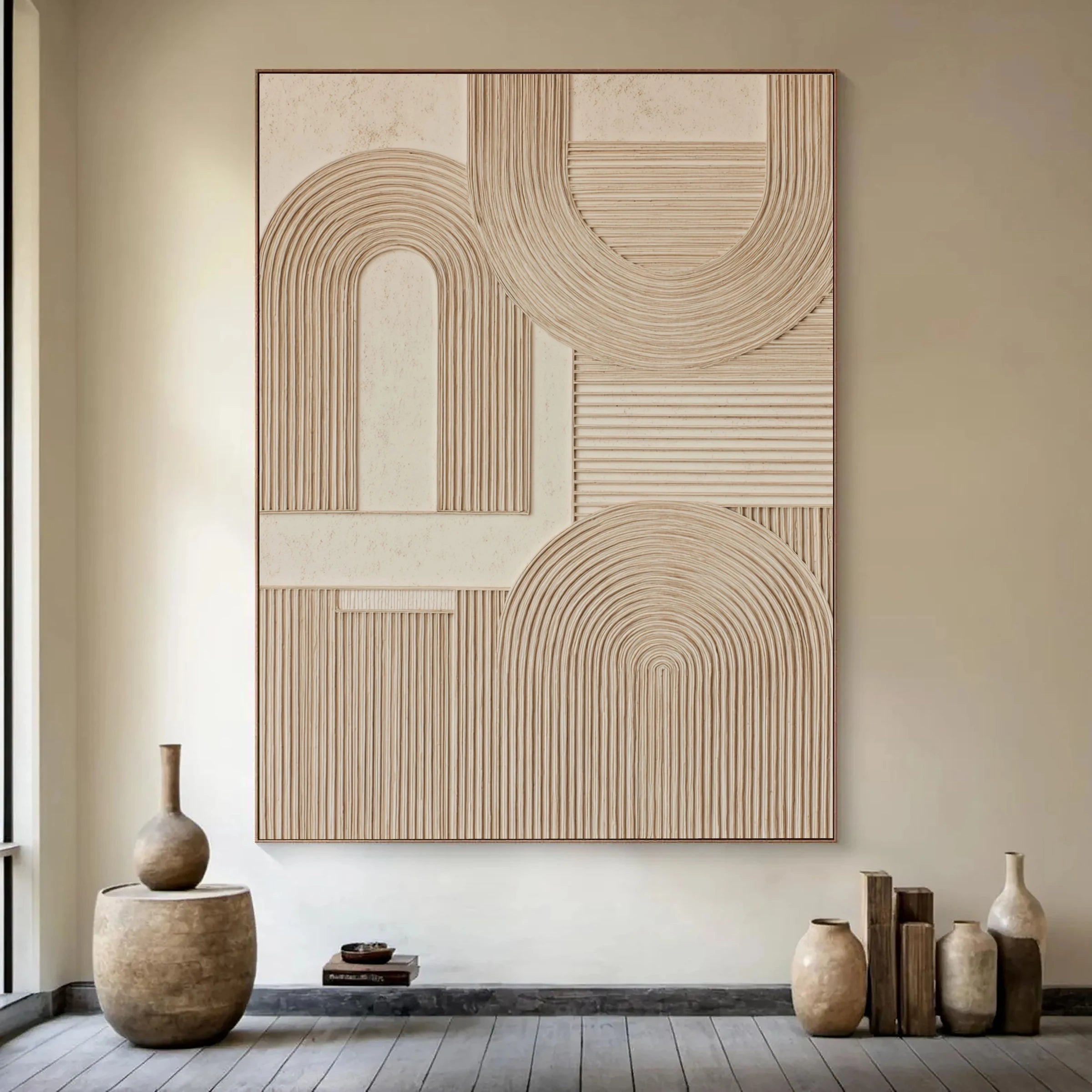 Line Art Abstract ｜ Linear-Arch-Matrix