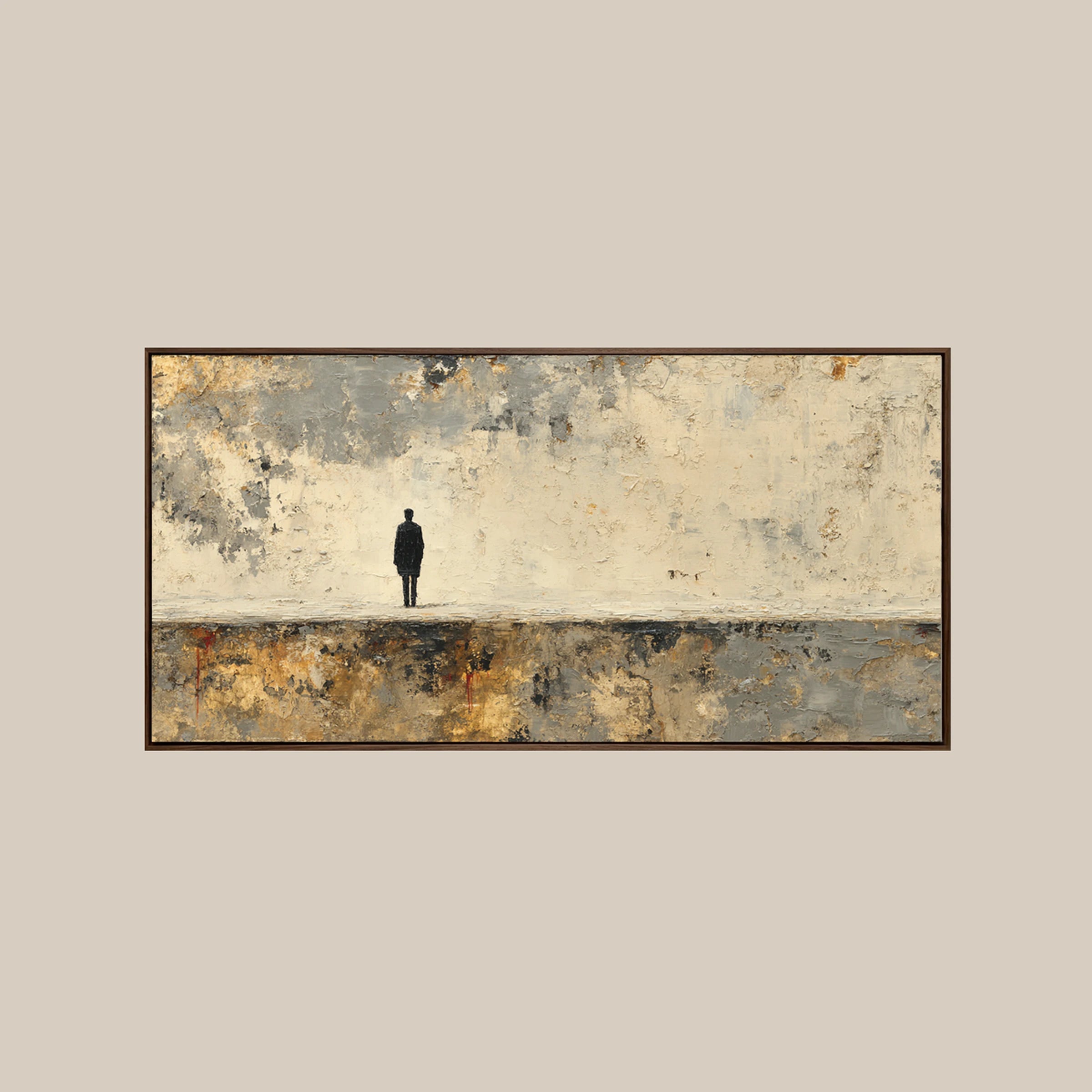 Japandi Wall Art ｜ Loneliness-Patina-Void