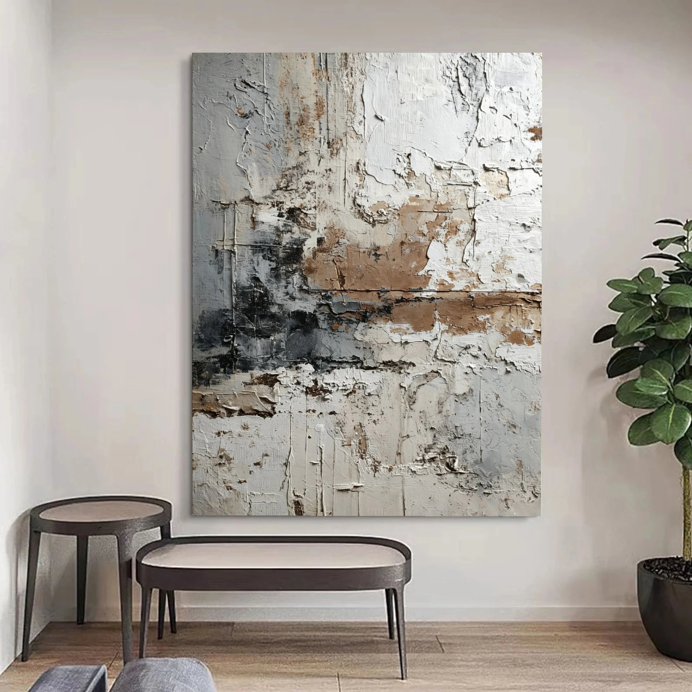Textured Wall Art ｜ Marl-Fissure-Exuvia