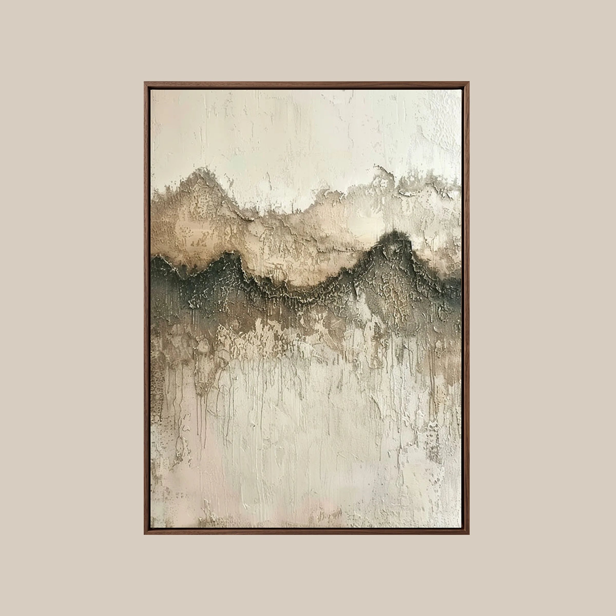 Abstract Landscape ｜ Mist-Ridge-Patina