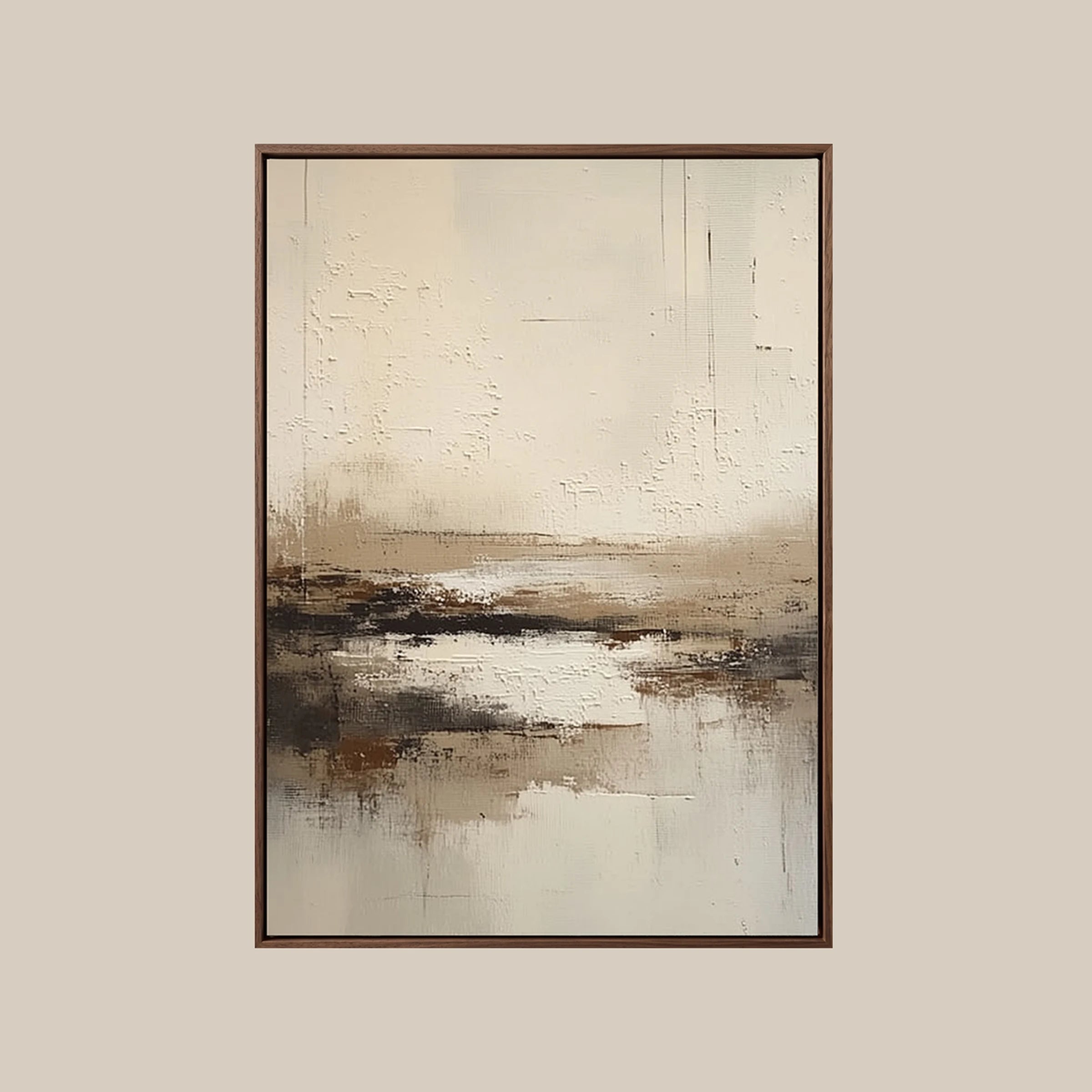 Abstract Landscape ｜ Misty-Horizon-Serenity