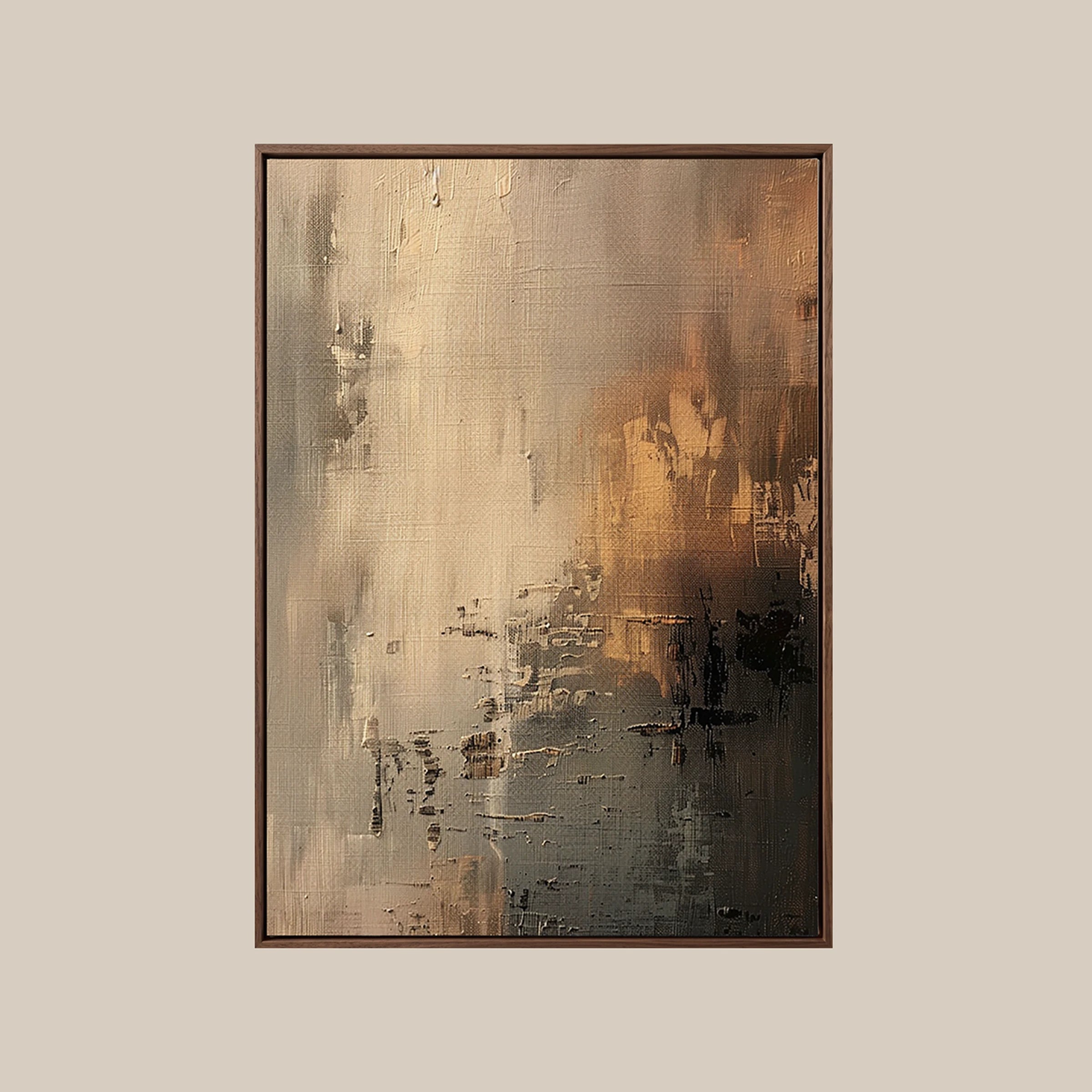 Abstract Landscape ｜ Misty-Ochre-Horizon