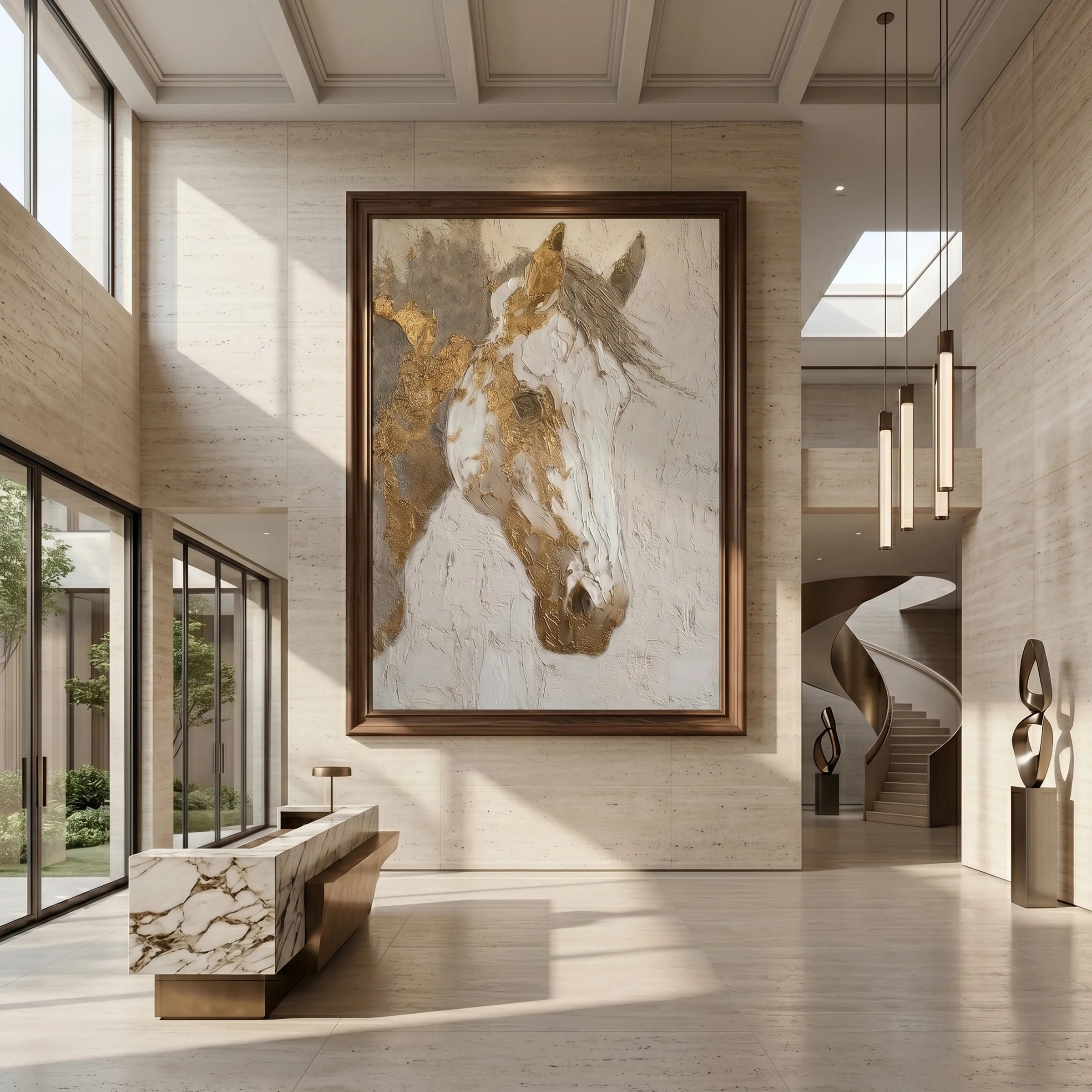 Neutral Wall Art ｜ Oatmeal-Pumice-Stucco