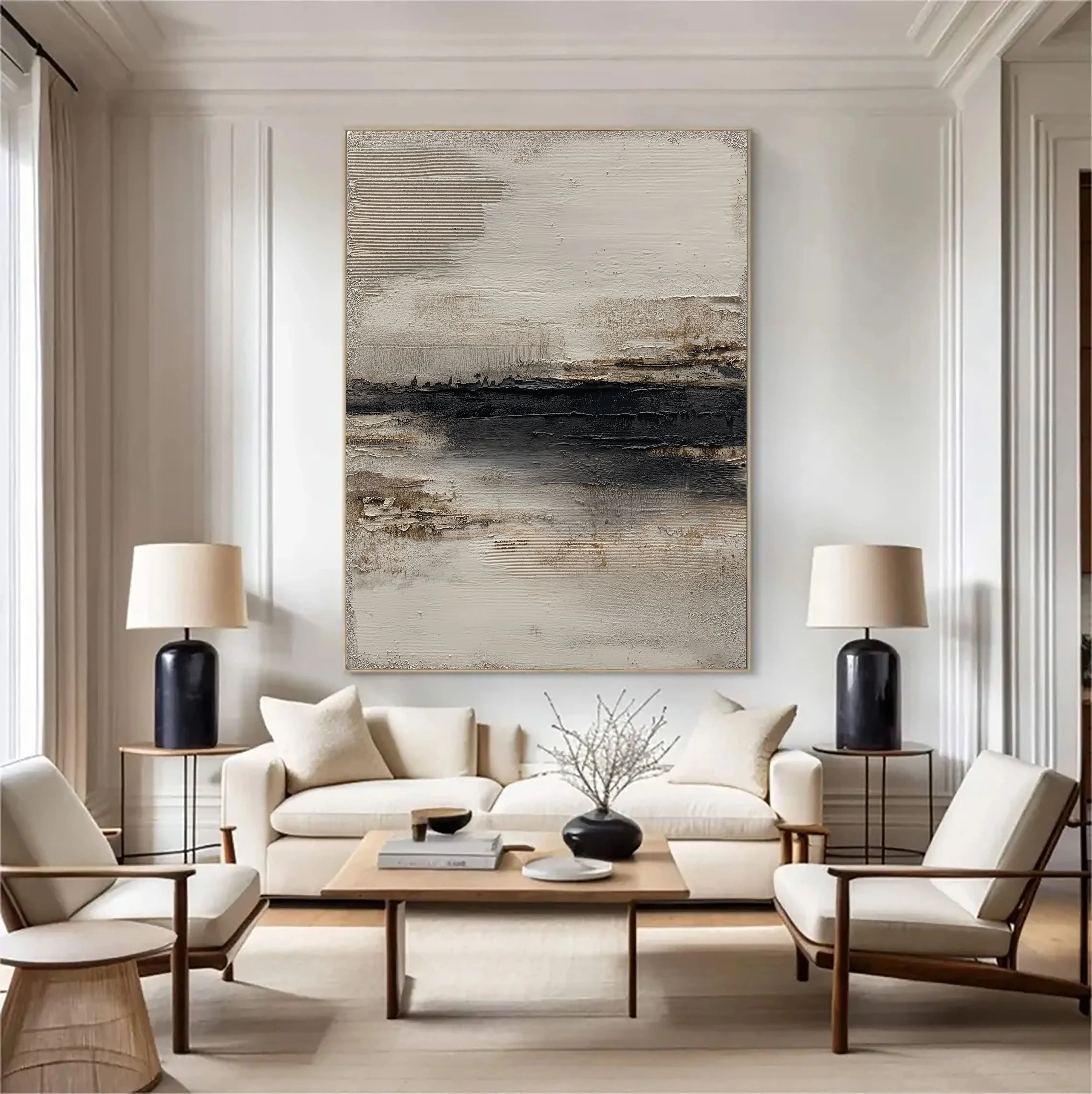 Abstract Landscape ｜ Obsidian-Shore-Horizon