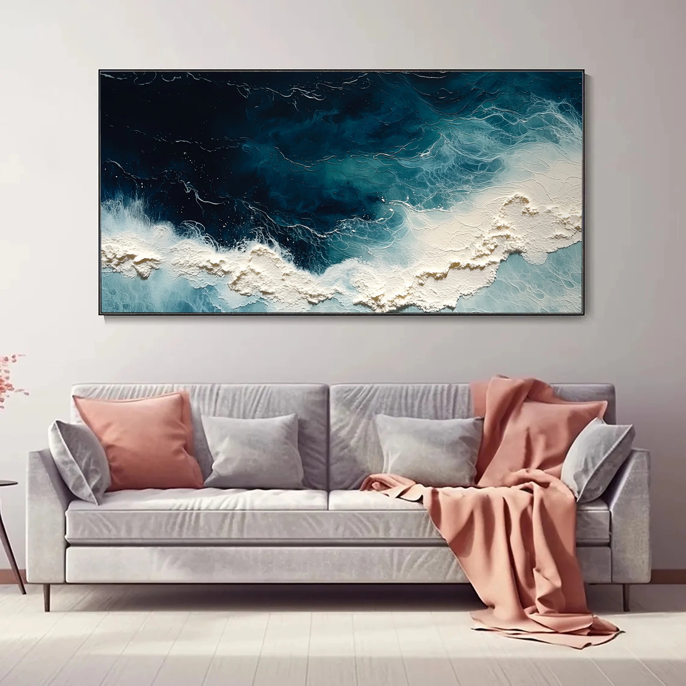 Abstract Landscape ｜ Ocean-Swell-Impasto