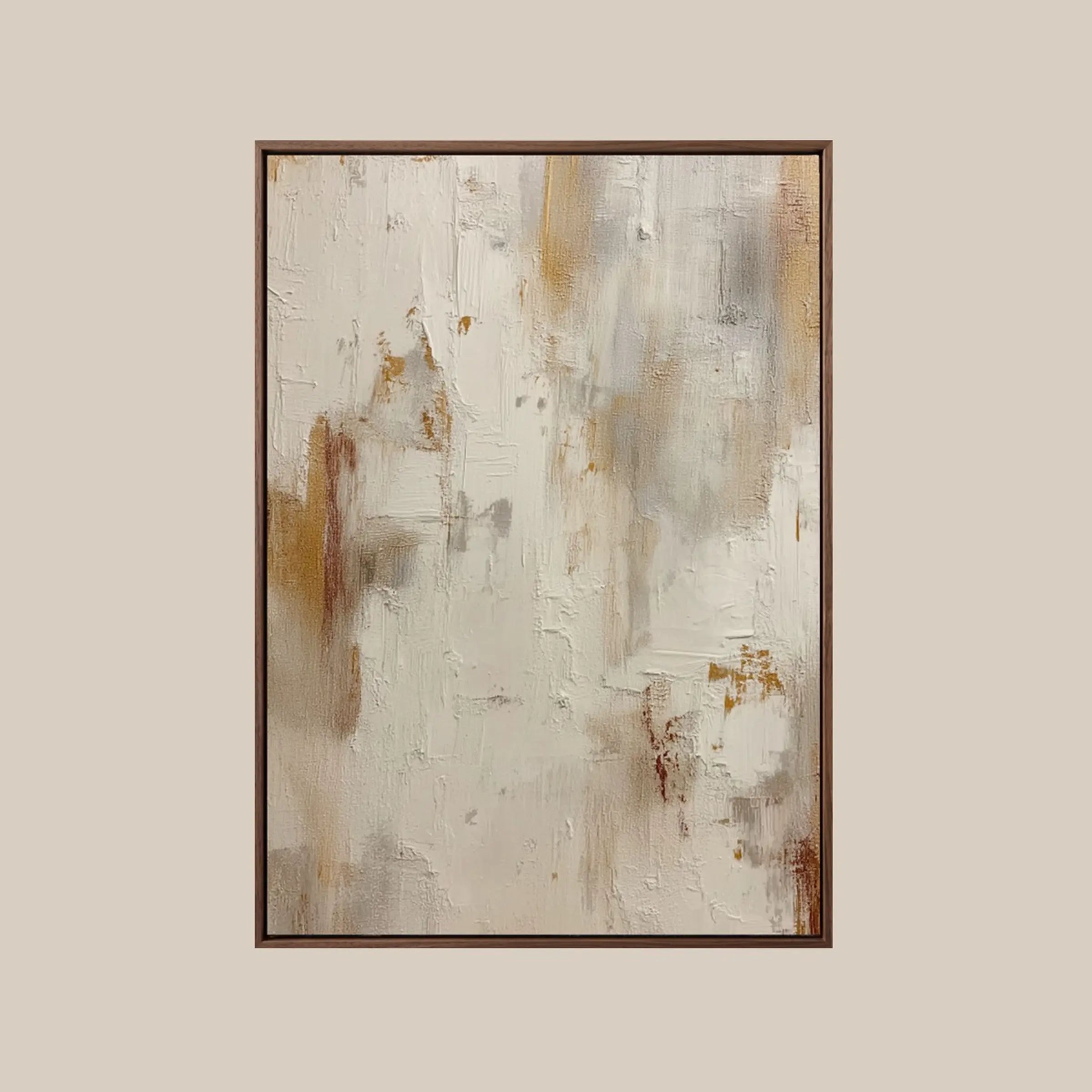 Textured Wall Art ｜ Ochre-Ridge-Silence