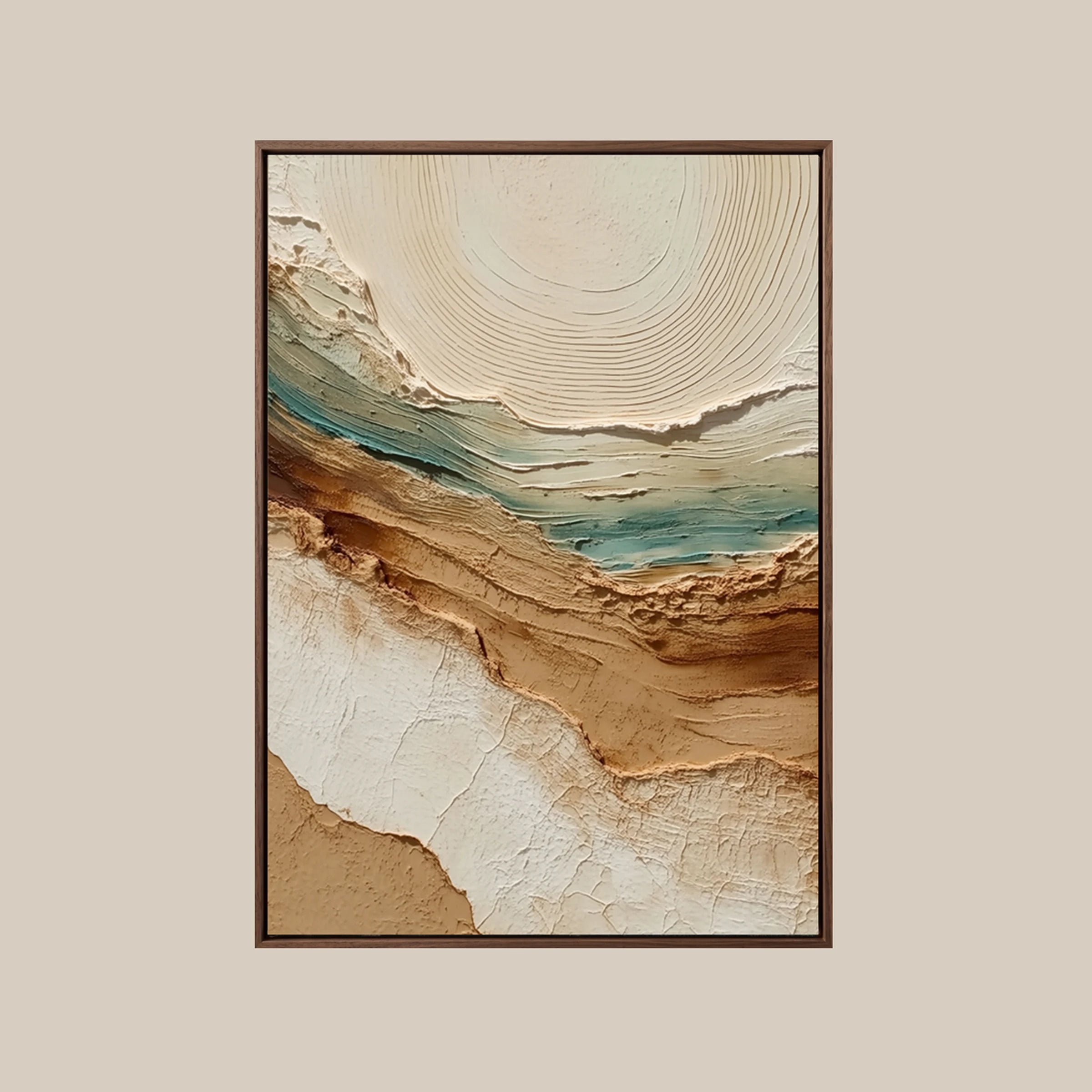Abstract Landscape ｜ Ochre-Swell-Glow