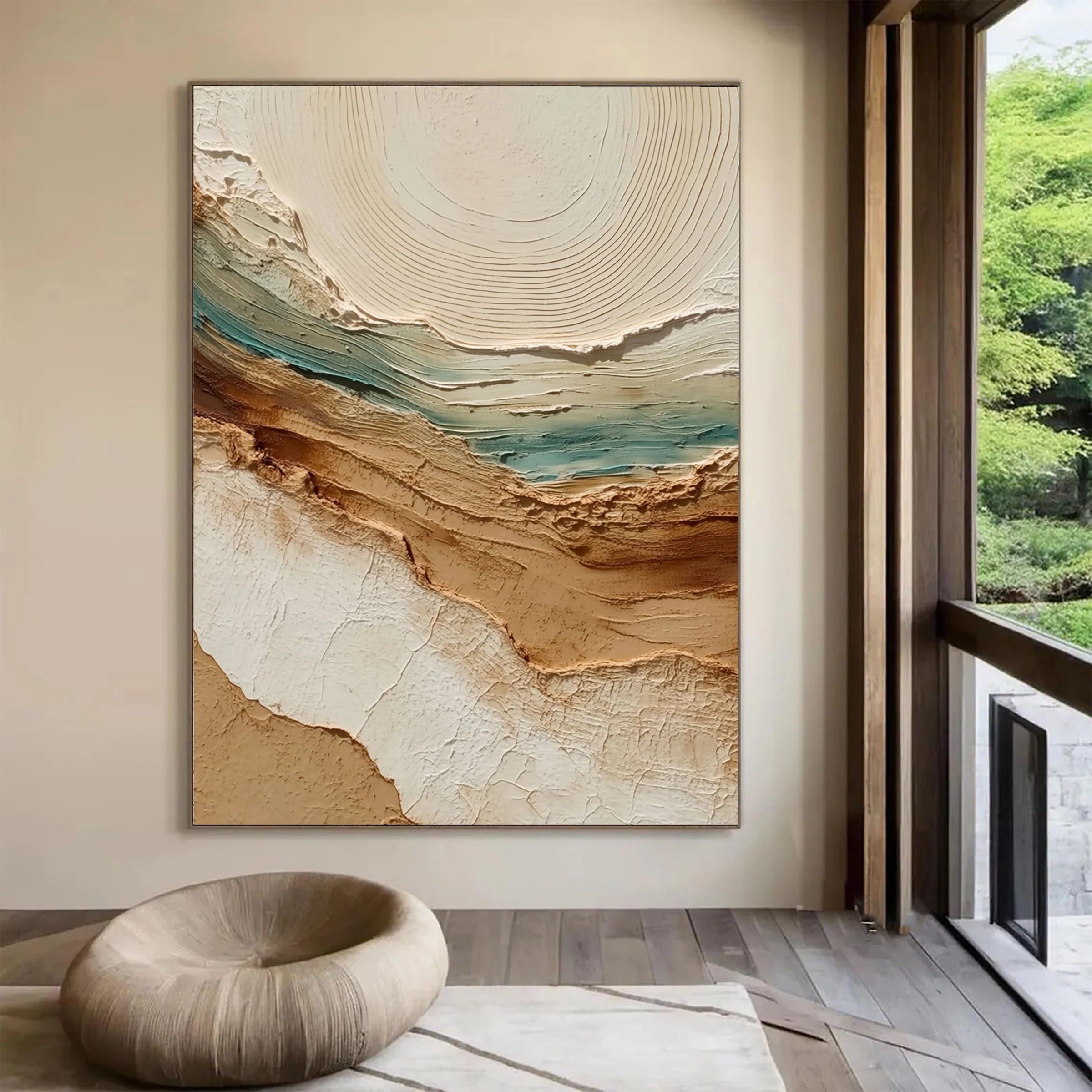 Abstract Landscape ｜ Ochre-Swell-Glow